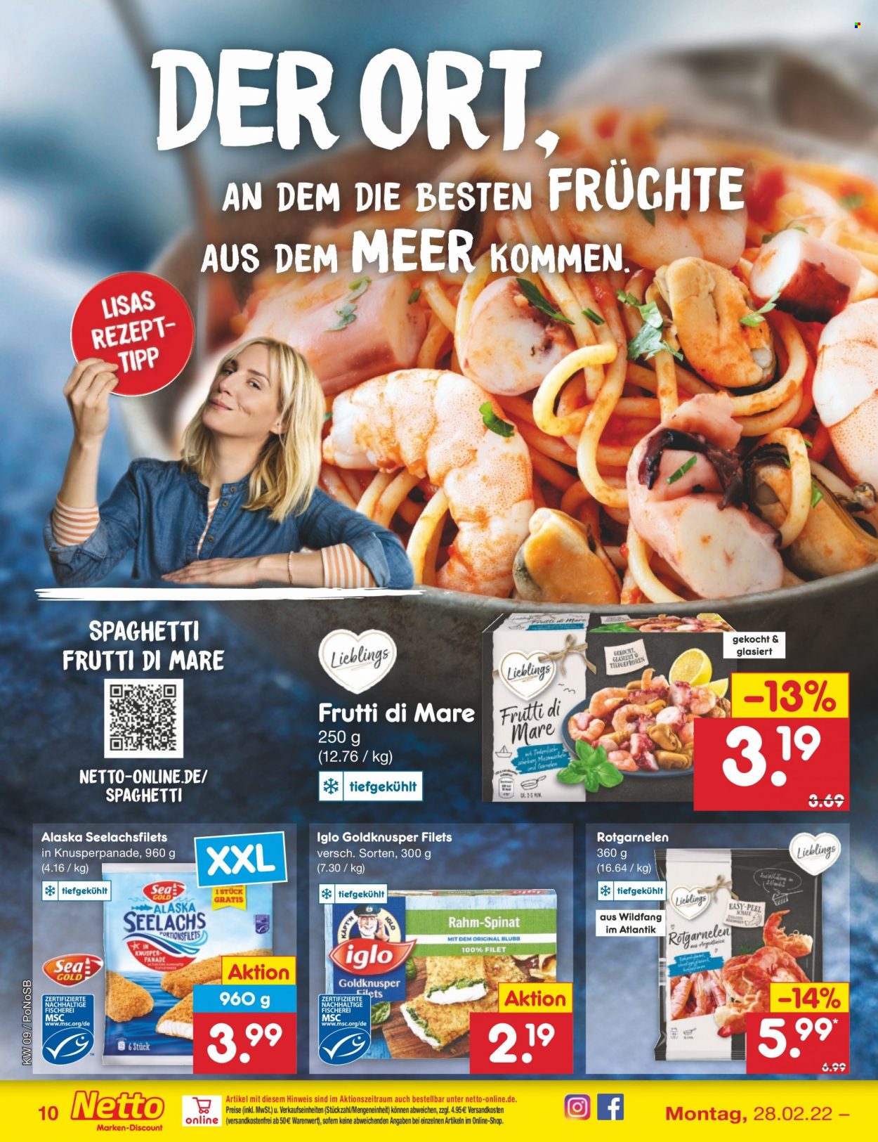 Netto Marken-Discount Prospekte  - 28.02.2022 - 5.03.2022. Seite 10