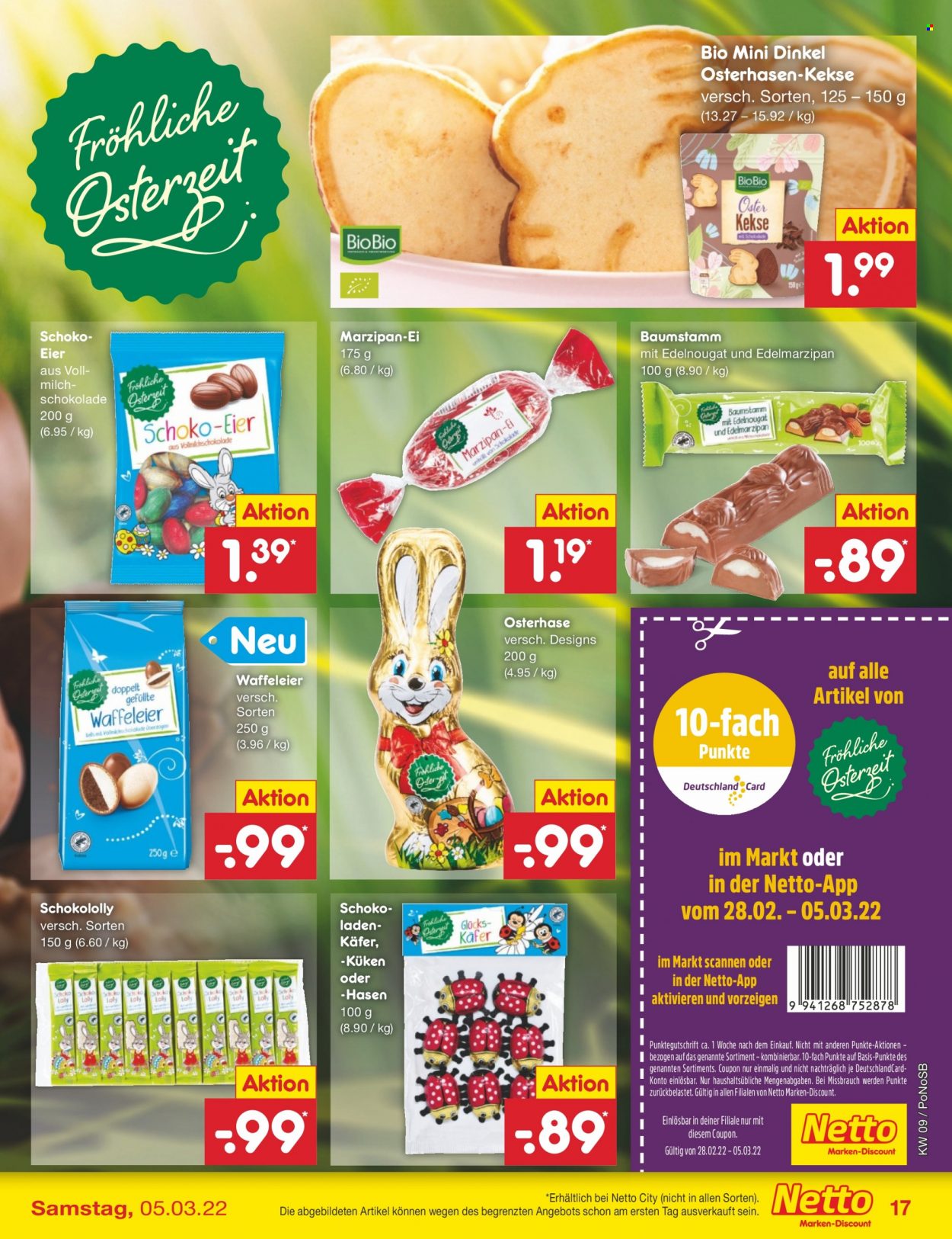 Netto Marken-Discount Prospekte  - 28.02.2022 - 5.03.2022. Seite 17