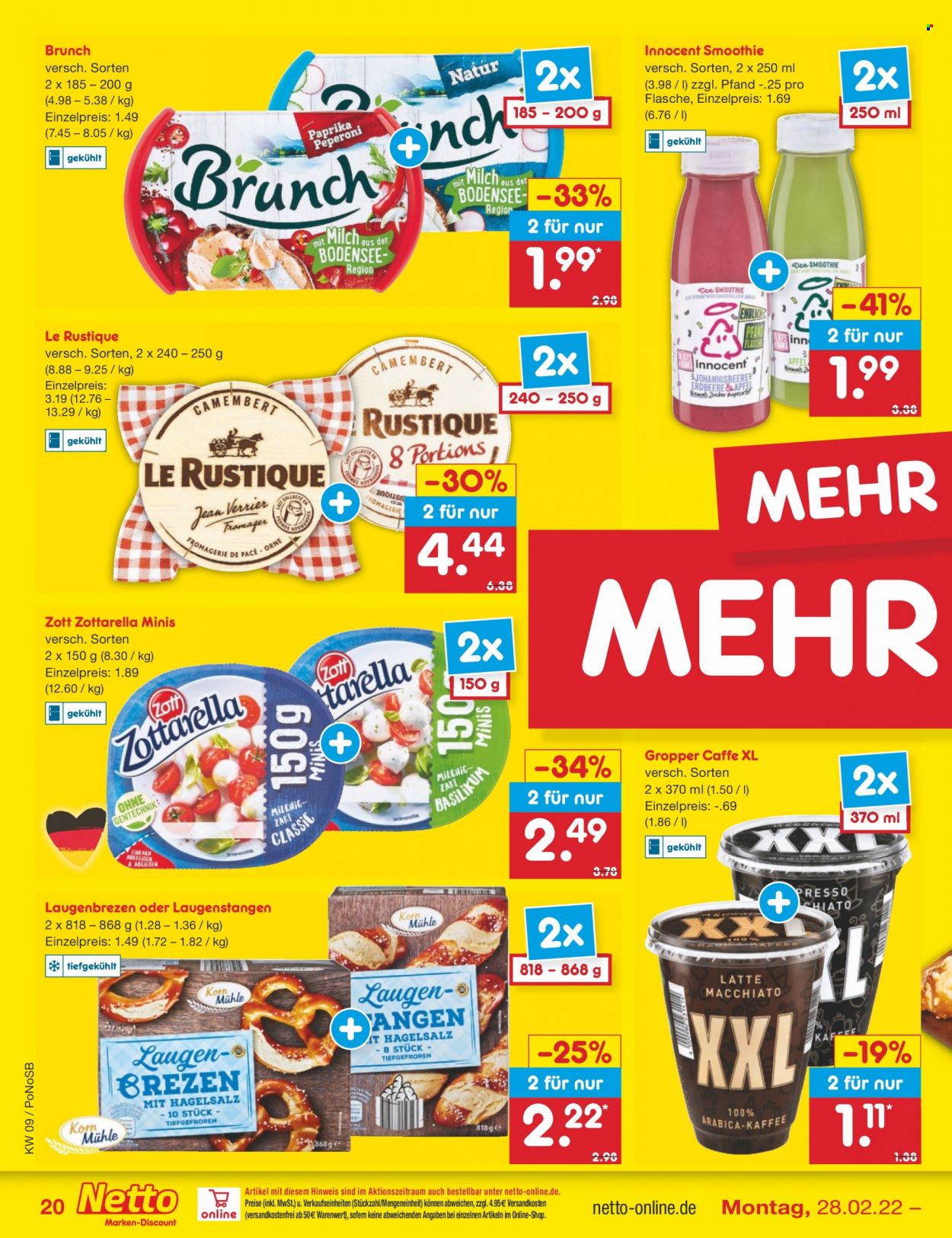 Netto Marken-Discount Prospekte  - 28.02.2022 - 5.03.2022. Seite 20