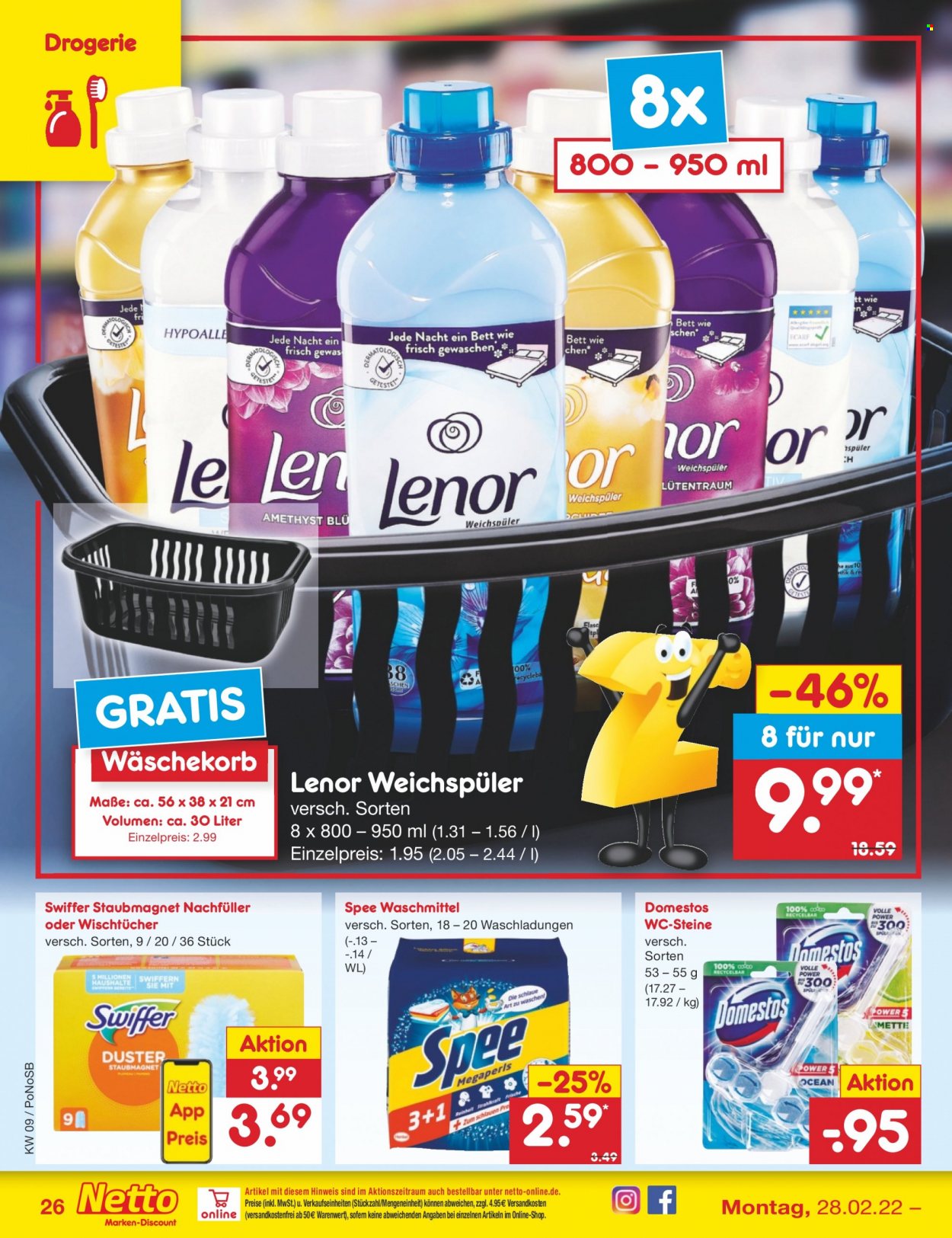 Netto Marken-Discount Prospekte  - 28.02.2022 - 5.03.2022. Seite 26
