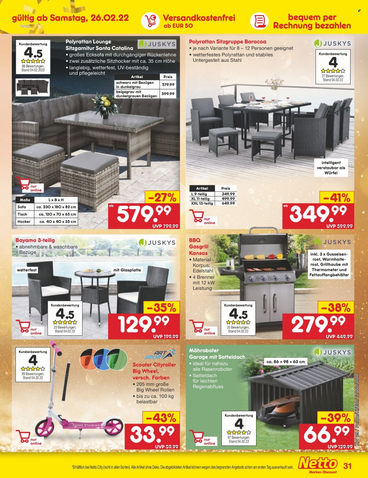 Netto Marken-Discount Prospekte  - 28.02.2022 - 5.03.2022. Seite 31