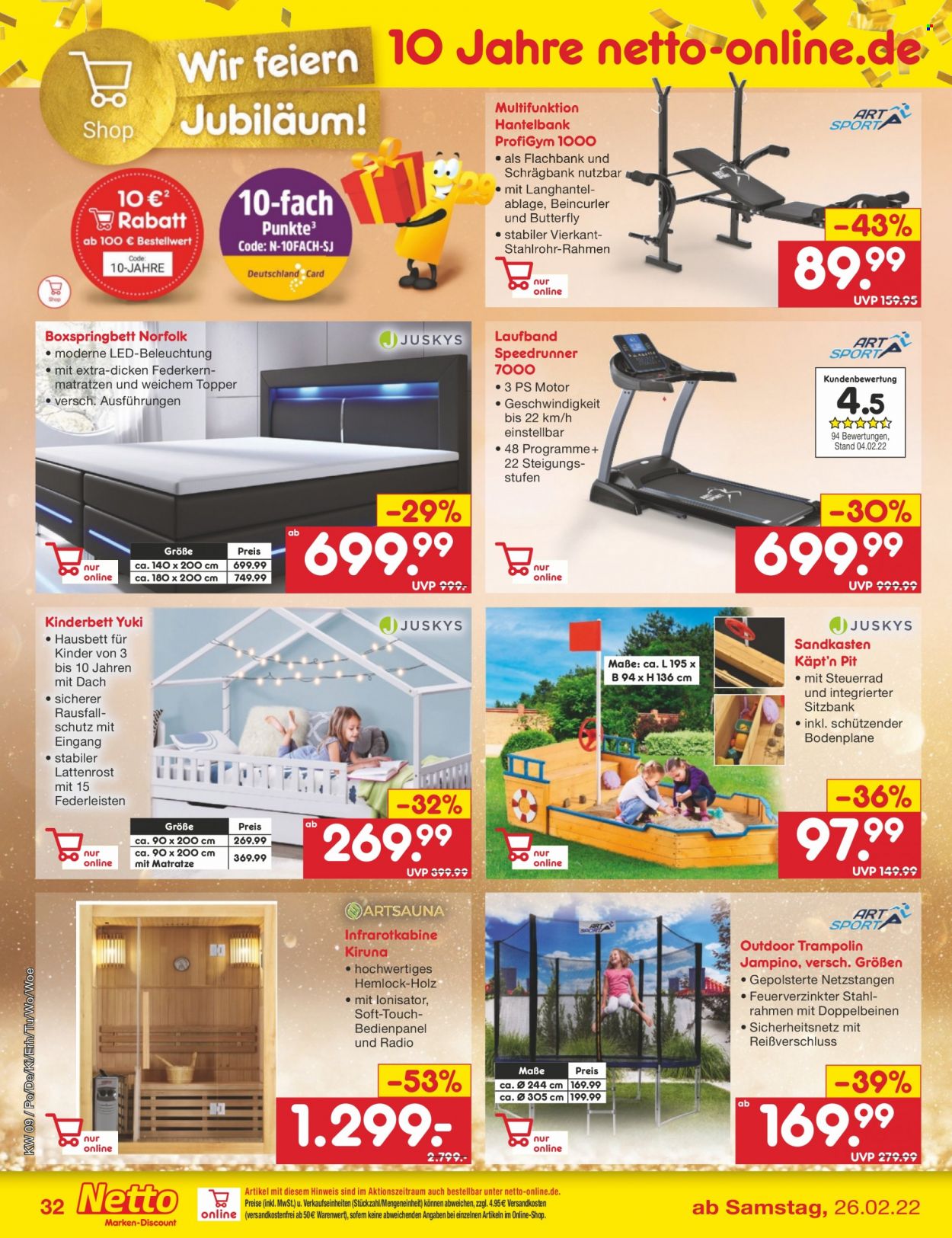 Netto Marken-Discount Prospekte  - 28.02.2022 - 5.03.2022. Seite 32
