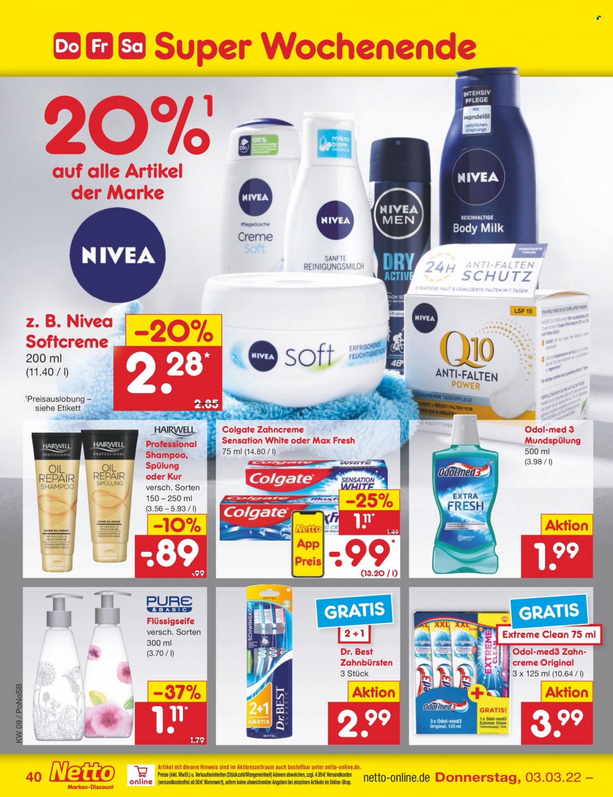 Netto Marken-Discount Prospekte  - 28.02.2022 - 5.03.2022. Seite 40