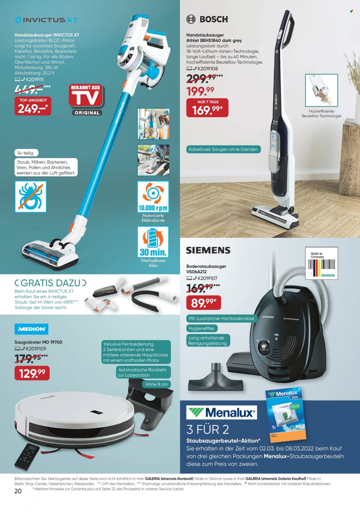 GALERIA Karstadt Kaufhof Prospekte  - 2.03.2022 - 8.03.2022. Seite 20