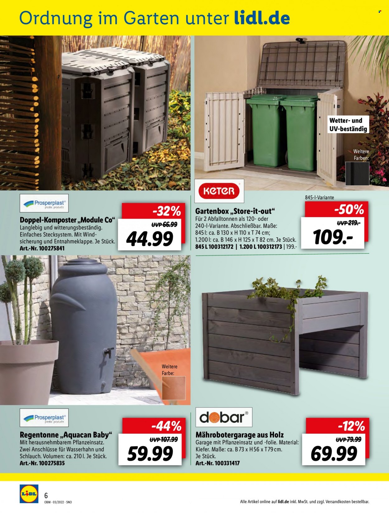 Lidl Prospekte  - 1.03.2022 - 31.03.2022. Seite 6
