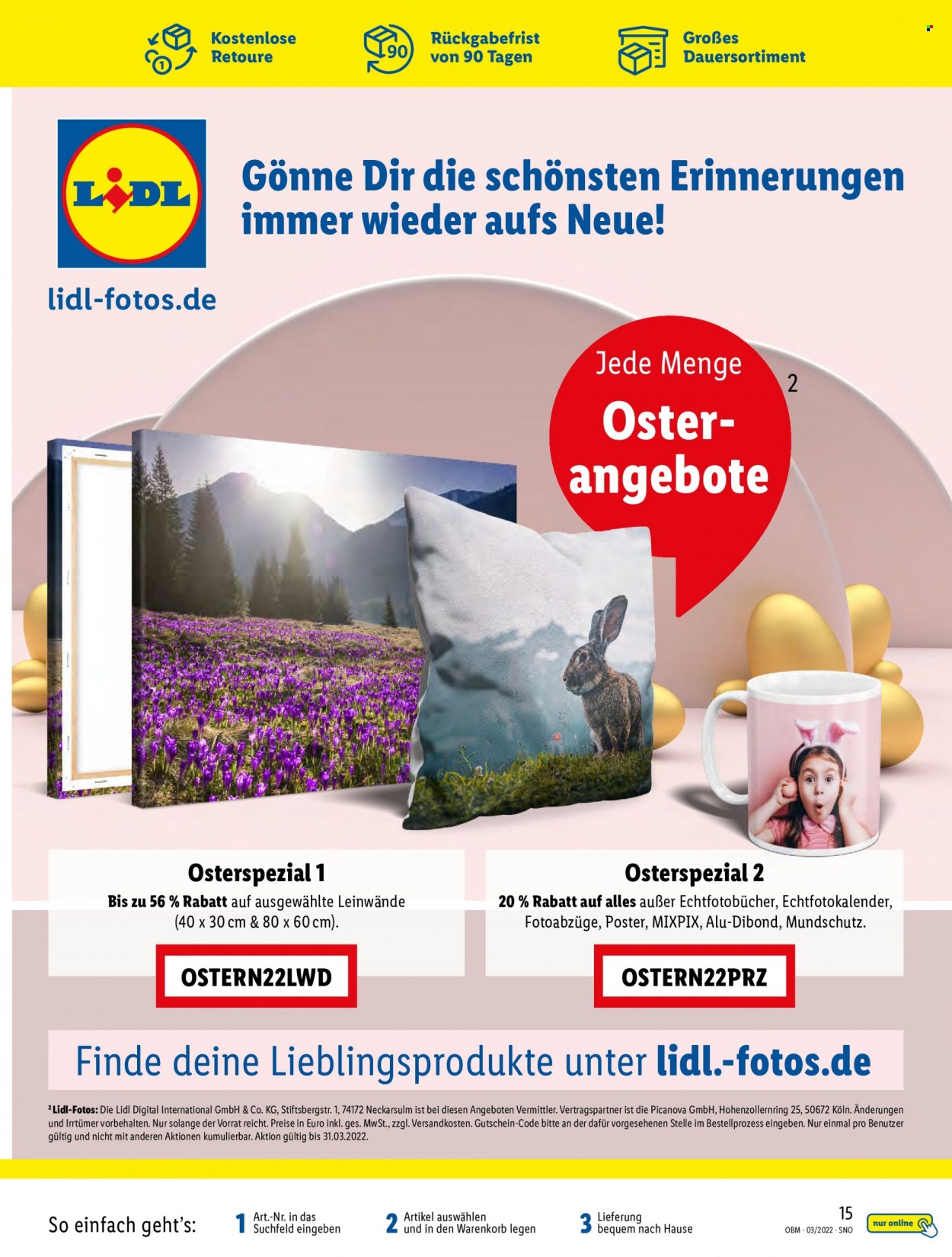 Lidl Prospekte  - 1.03.2022 - 31.03.2022. Seite 15