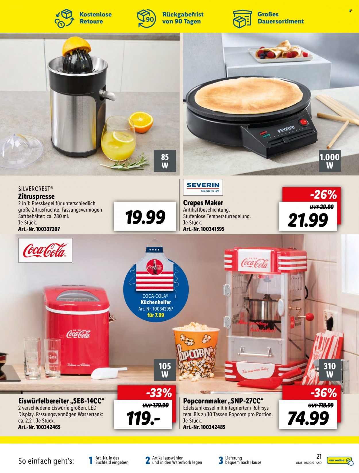 Lidl Prospekte  - 1.03.2022 - 31.03.2022. Seite 21