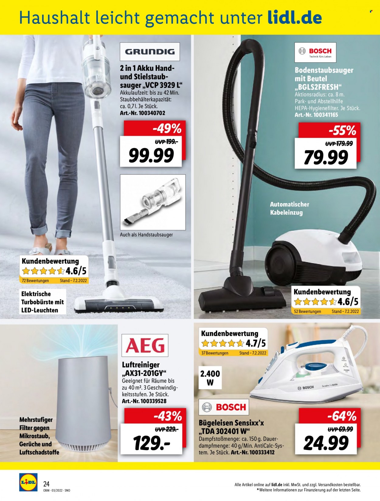Lidl Prospekte  - 1.03.2022 - 31.03.2022. Seite 24