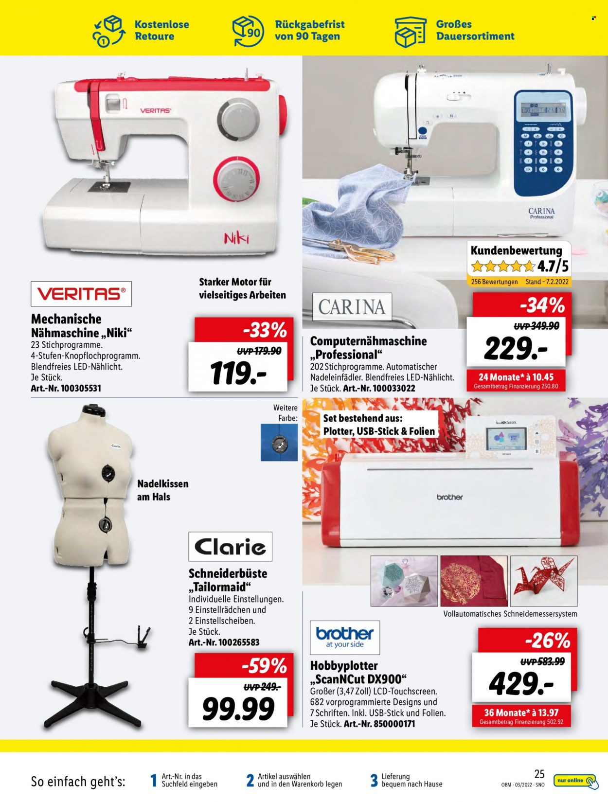 Lidl Prospekte  - 1.03.2022 - 31.03.2022. Seite 25