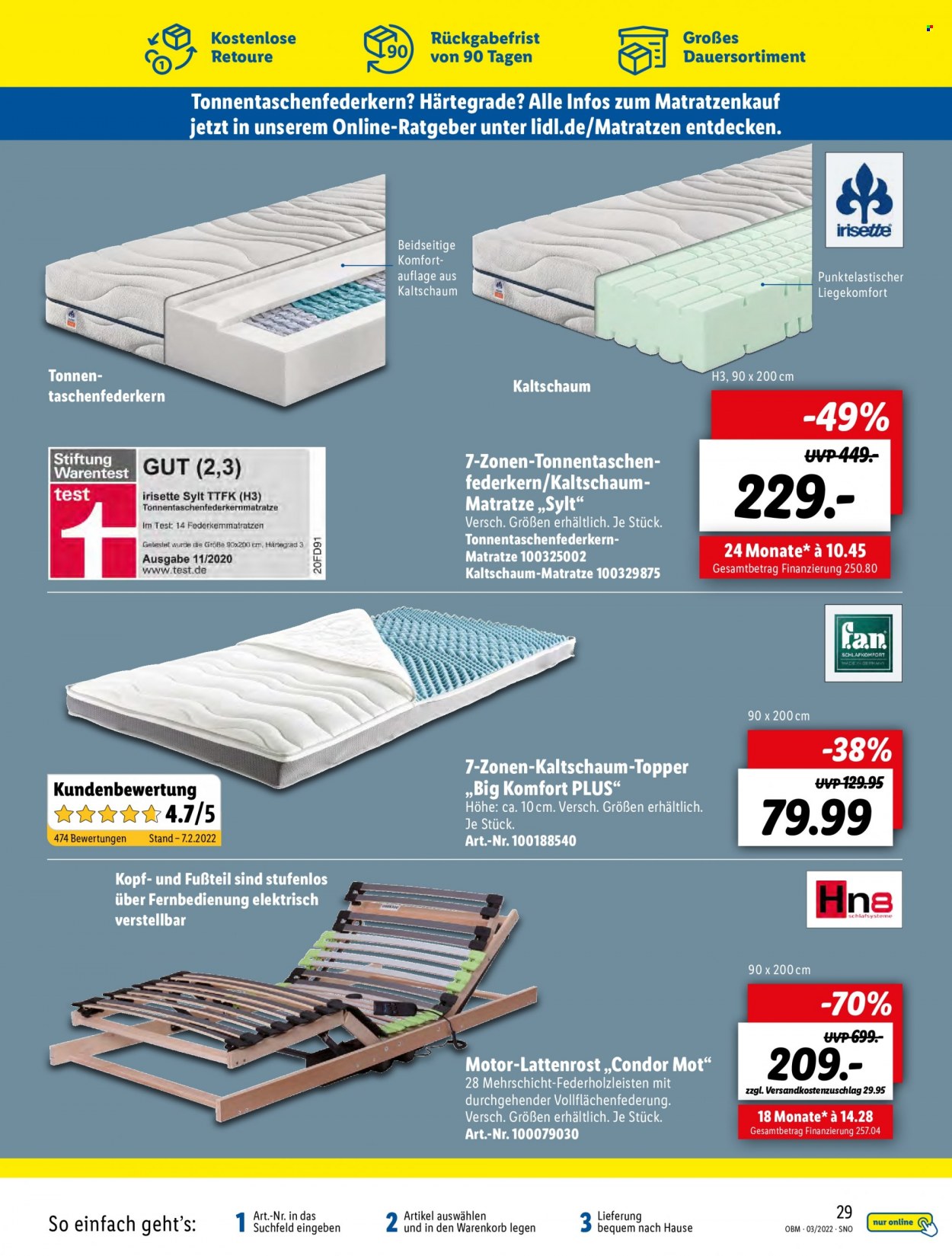 Lidl Prospekte  - 1.03.2022 - 31.03.2022. Seite 29