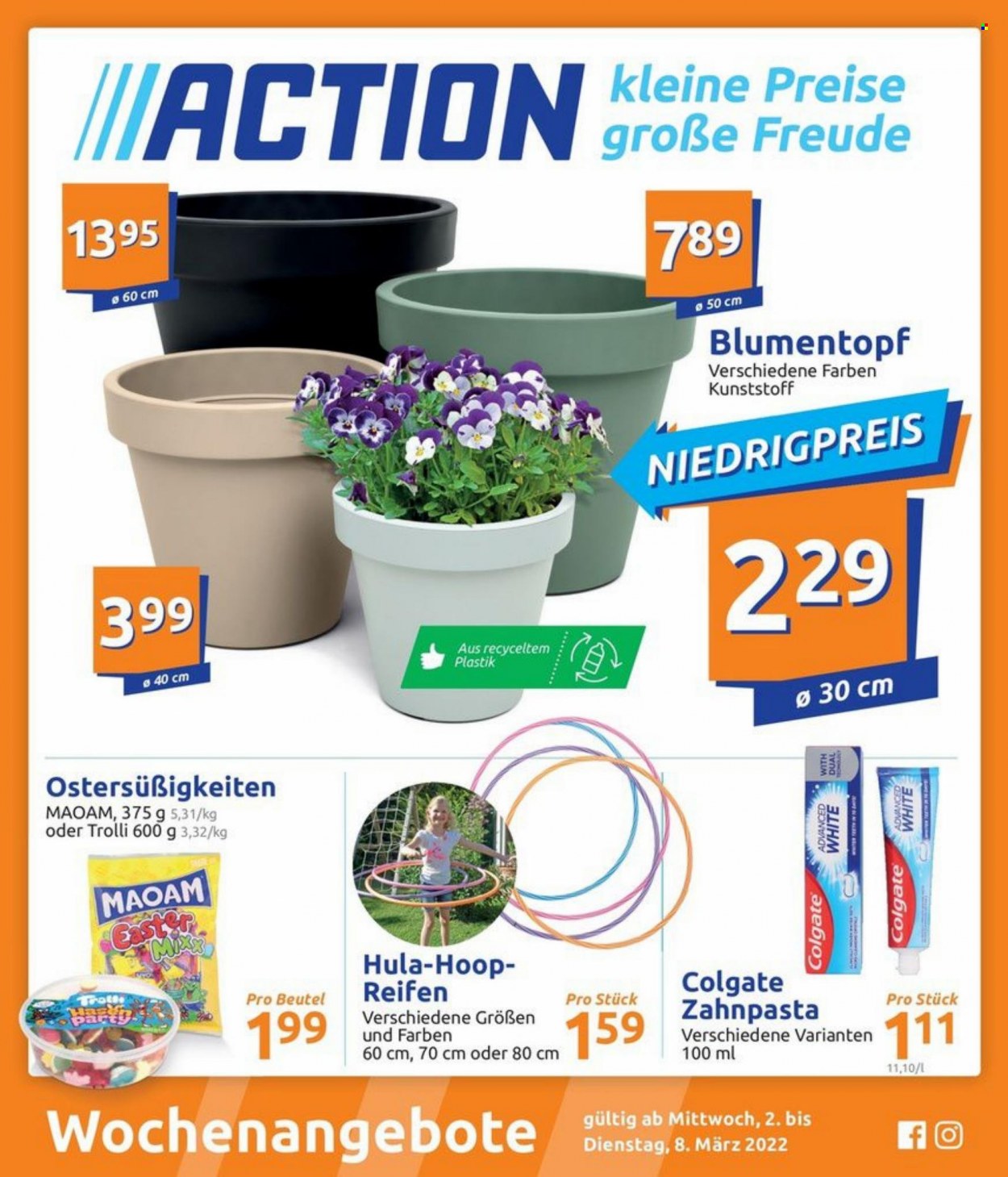 Action Prospekte  - 2.03.2022 - 8.03.2022. Seite 1