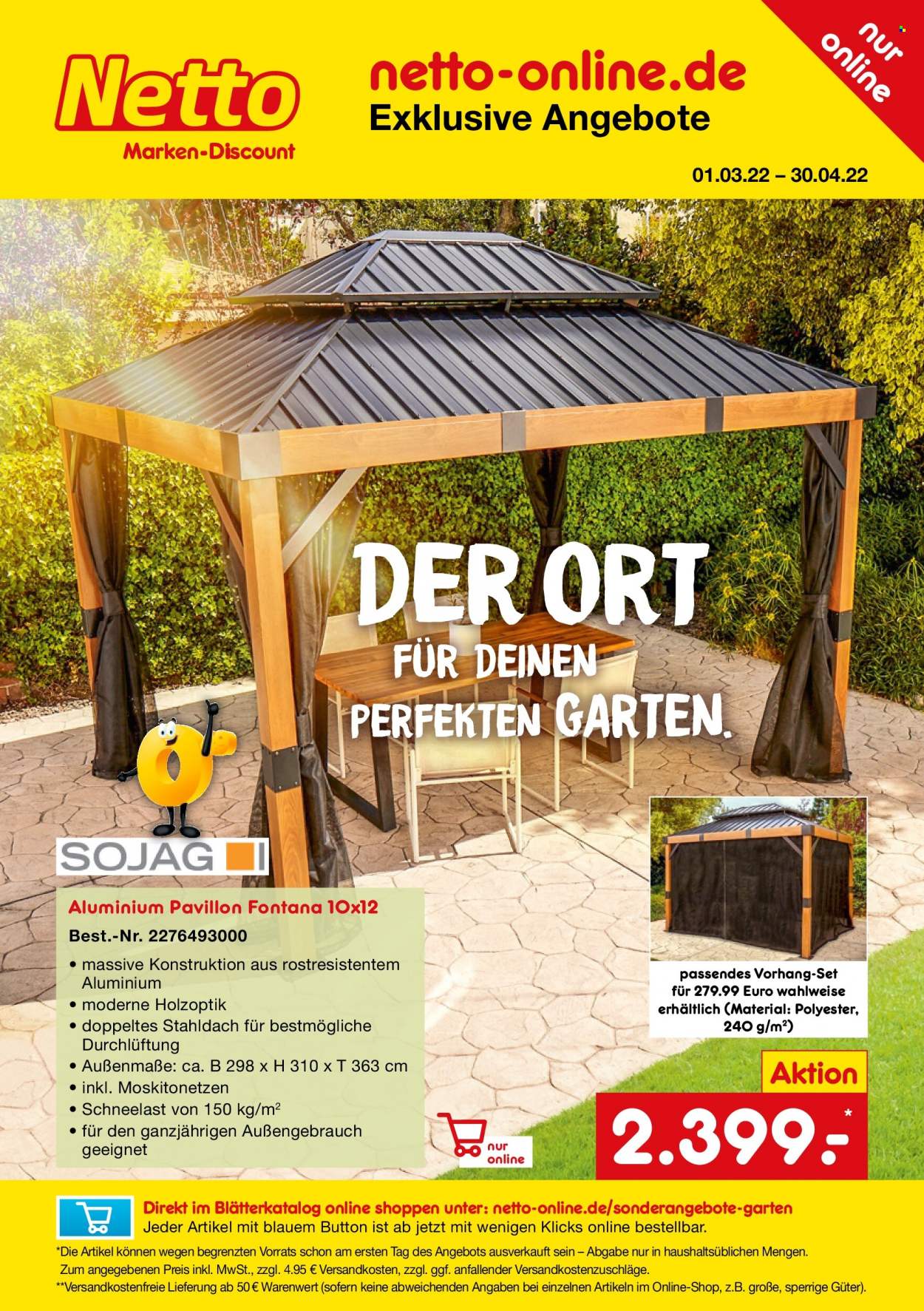 Netto Marken-Discount Prospekte  - 1.03.2022 - 30.04.2022. Seite 1