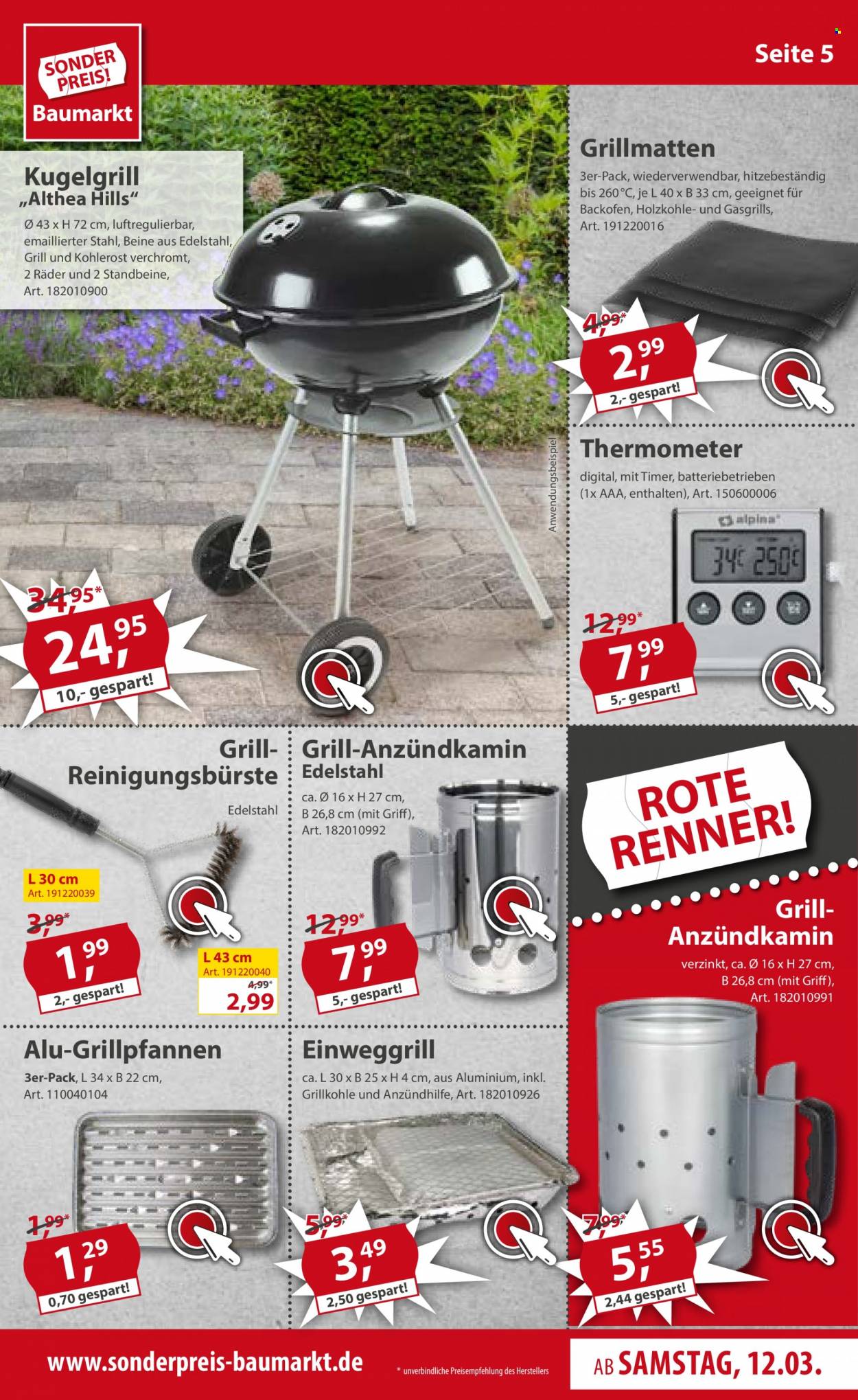 Sonderpreis-Baumarkt Prospekte  - 12.03.2022 - 18.03.2022. Seite 5