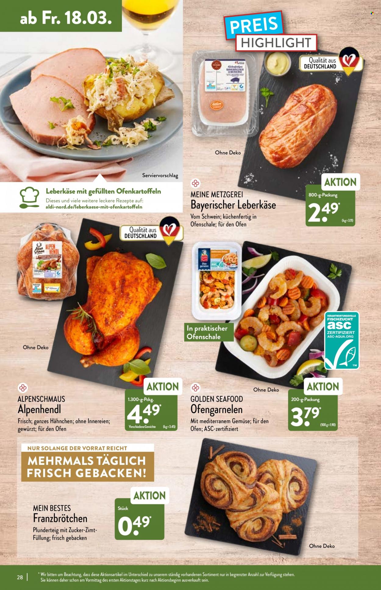 ALDI Nord Prospekte  - 14.03.2022 - 19.03.2022. Seite 28