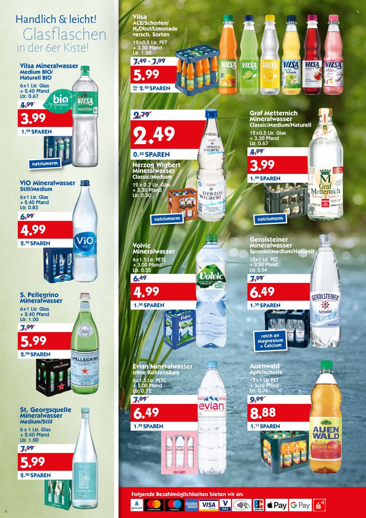 Hol'ab! Getränkemarkt Prospekte  - 7.03.2022 - 12.03.2022. Seite 4