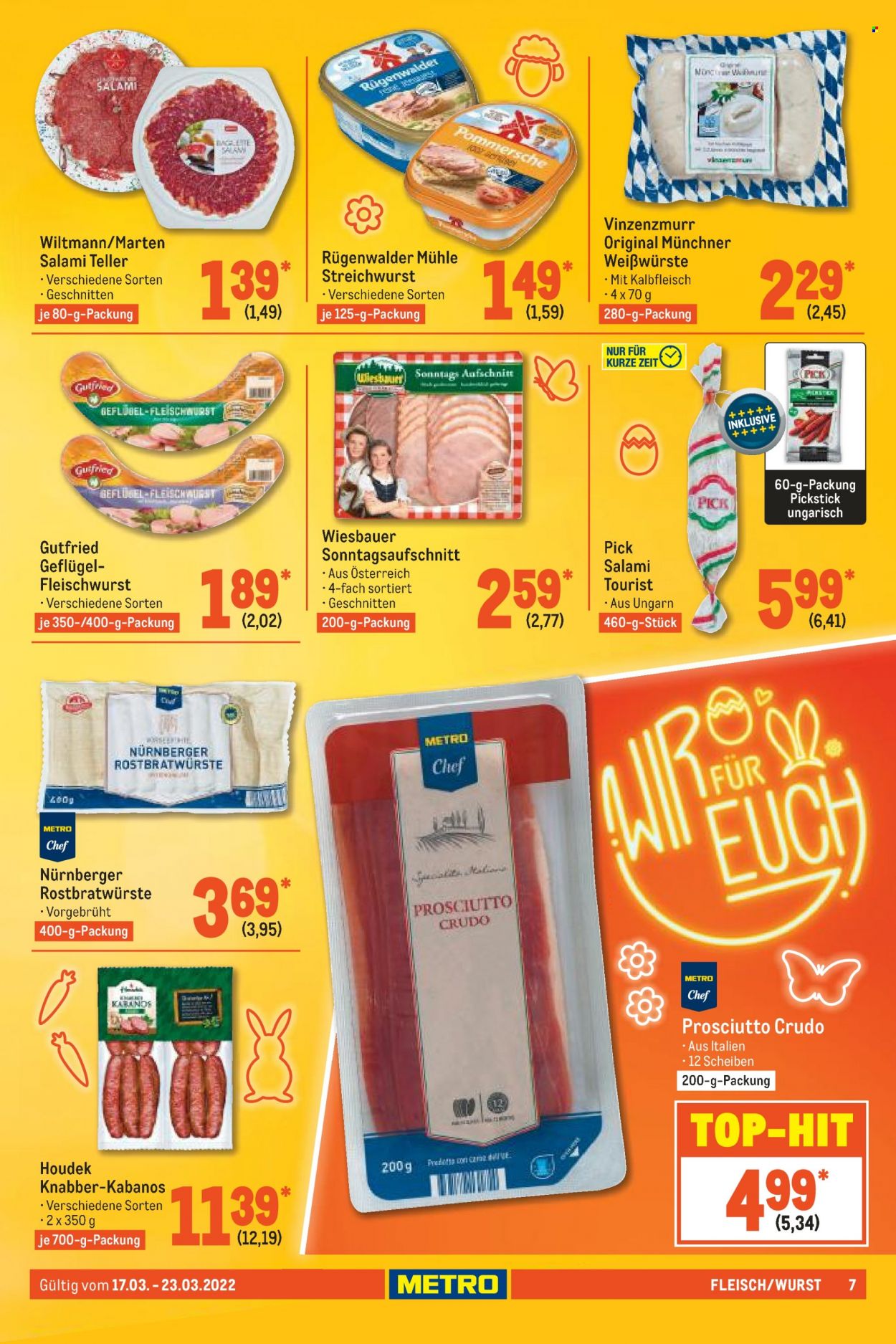 Metro Prospekte  - 17.03.2022 - 23.03.2022. Seite 7