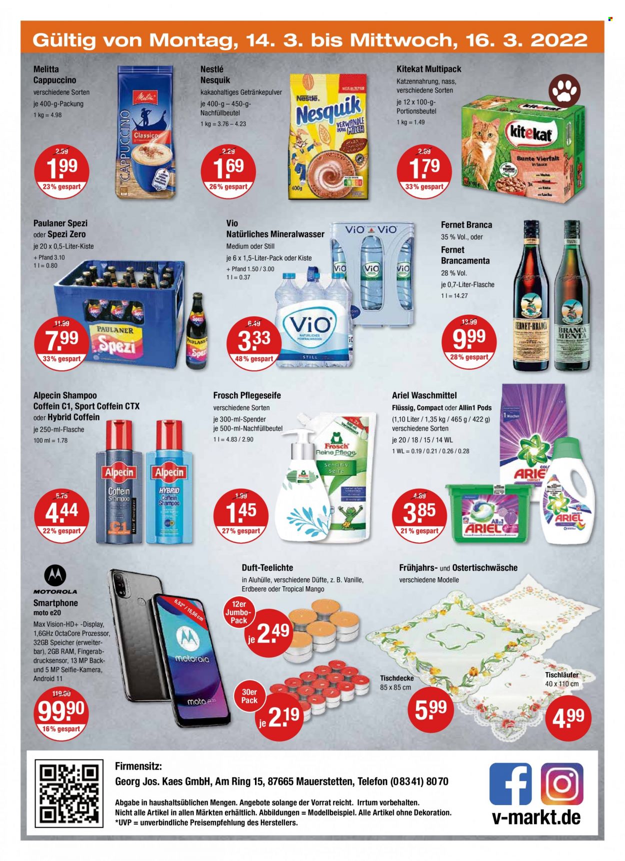 V-Markt Prospekte  - 10.03.2022 - 16.03.2022. Seite 20