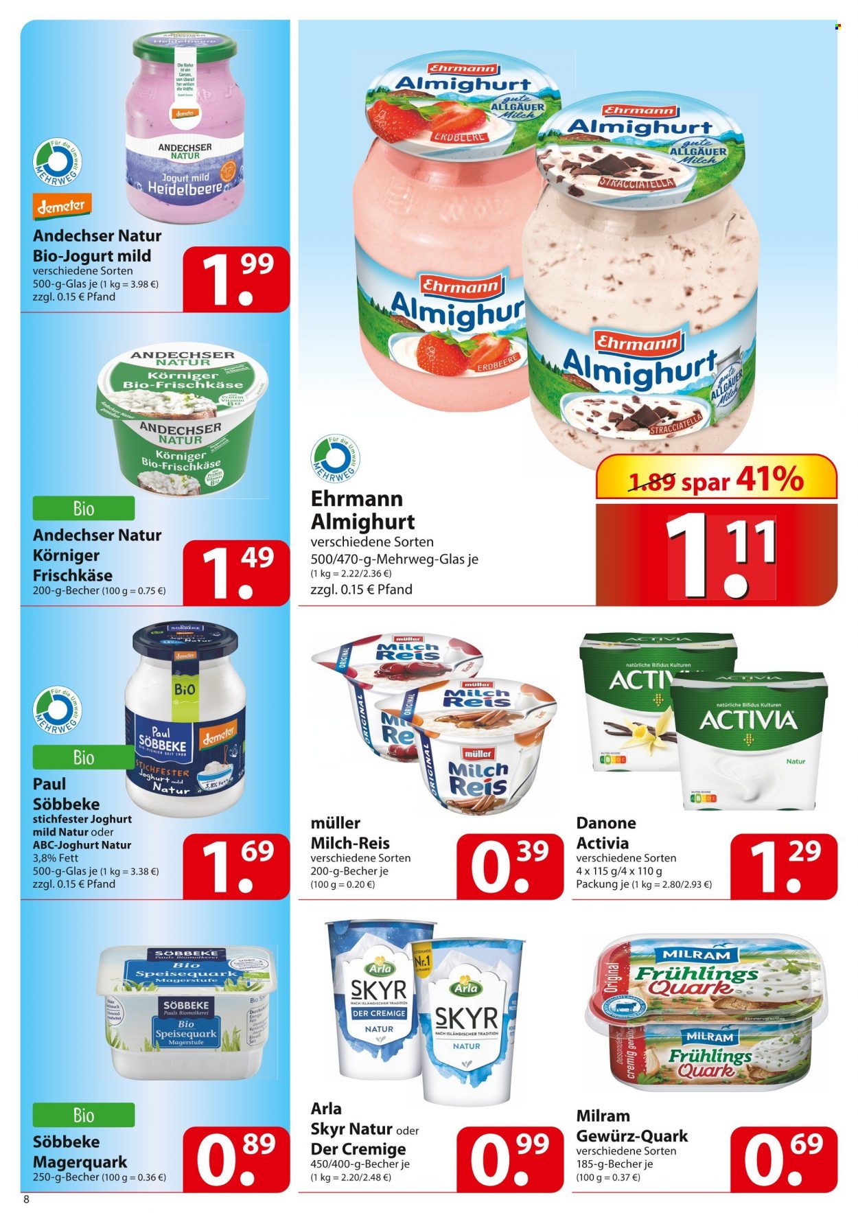 famila Prospekte  - 7.03.2022 - 12.03.2022. Seite 8