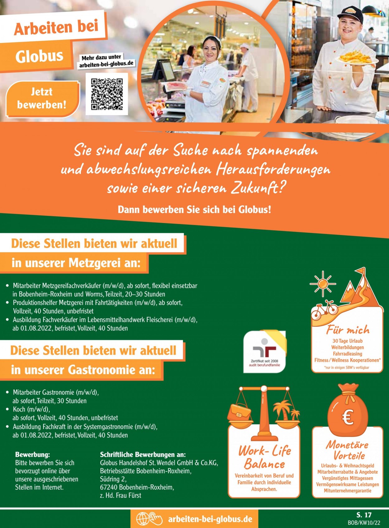 Globus Prospekte  - 7.03.2022 - 12.03.2022. Seite 17