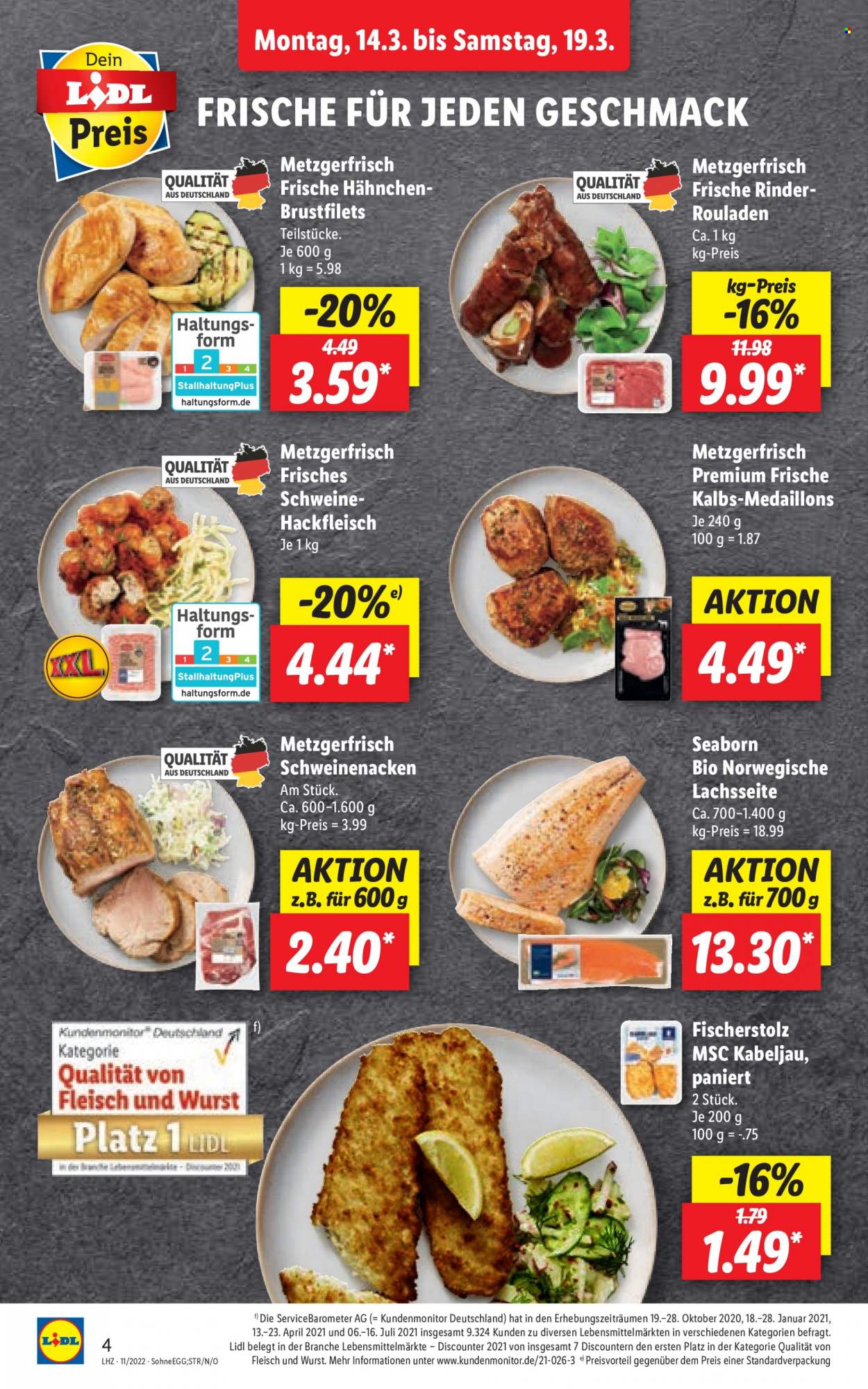 Lidl Prospekte  - 14.03.2022 - 19.03.2022. Seite 4