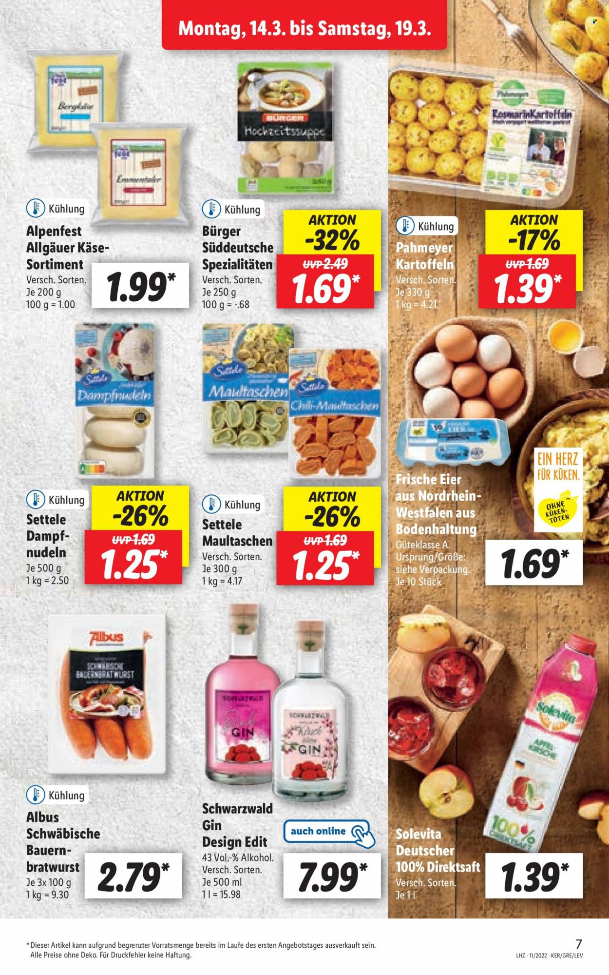 Lidl Prospekte  - 14.03.2022 - 19.03.2022. Seite 7