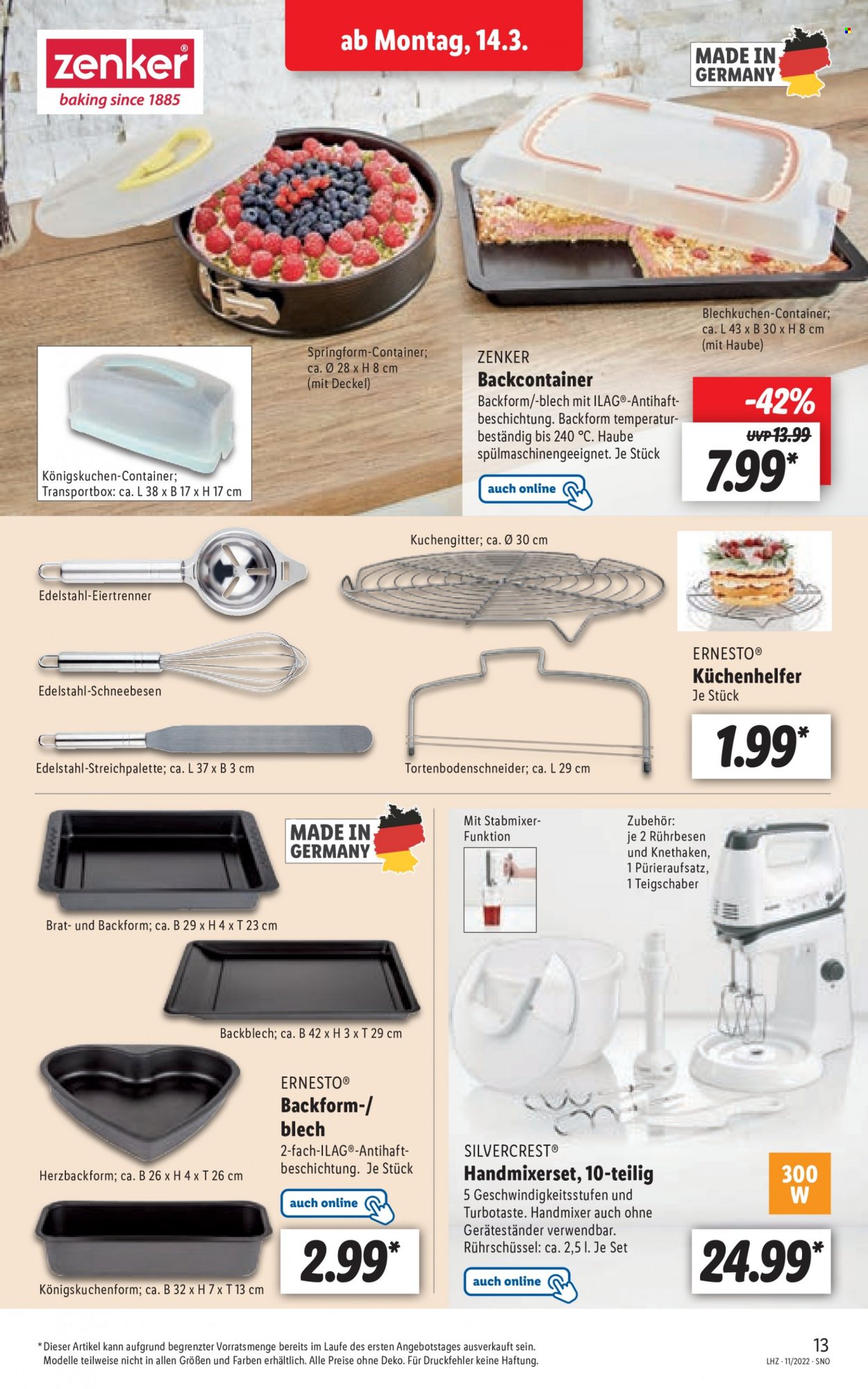 Lidl Prospekte  - 14.03.2022 - 19.03.2022. Seite 13