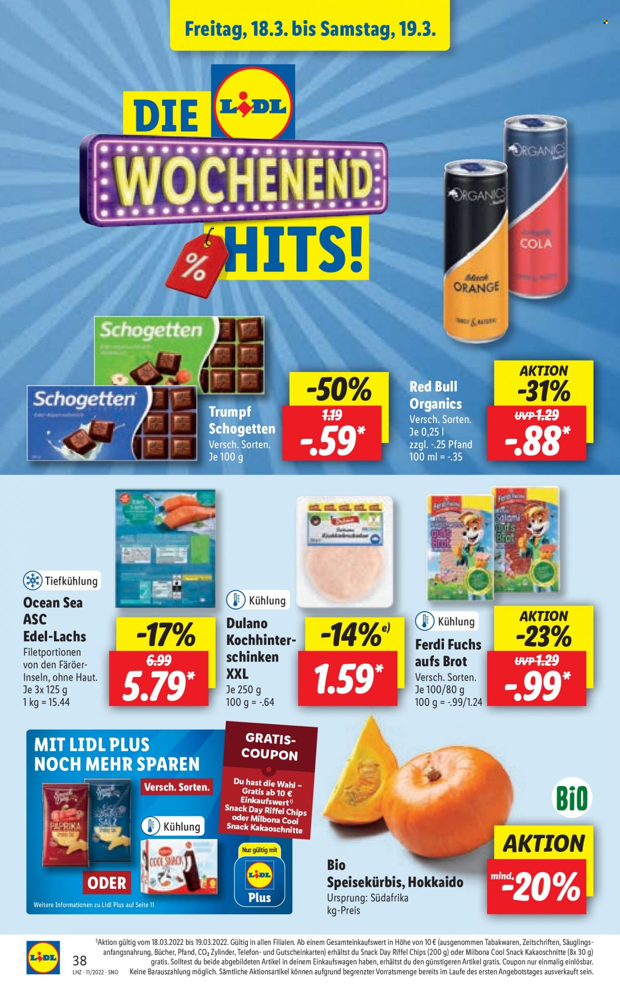 Lidl Prospekte  - 14.03.2022 - 19.03.2022. Seite 38