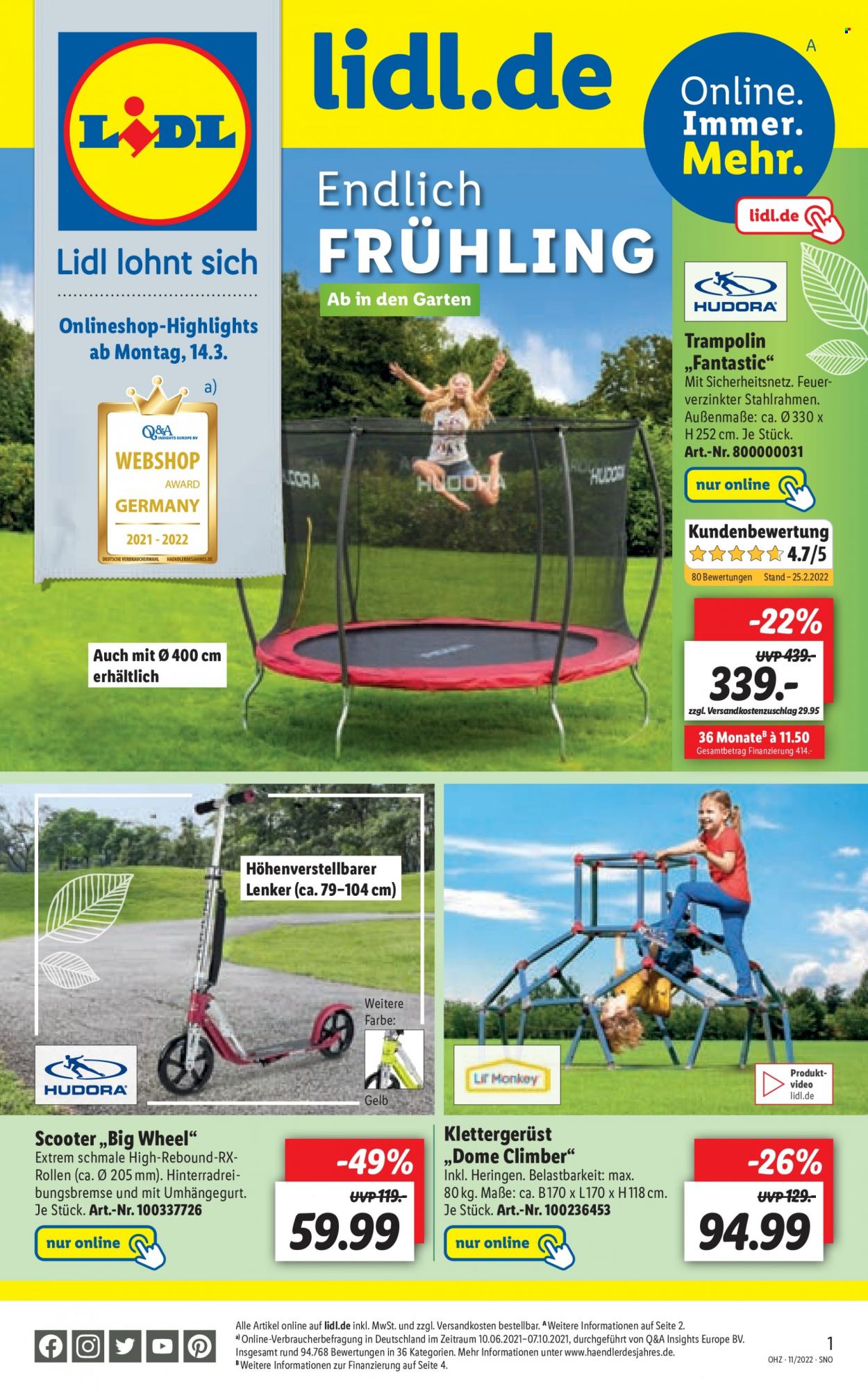 Lidl Prospekte  - 14.03.2022 - 19.03.2022. Seite 45