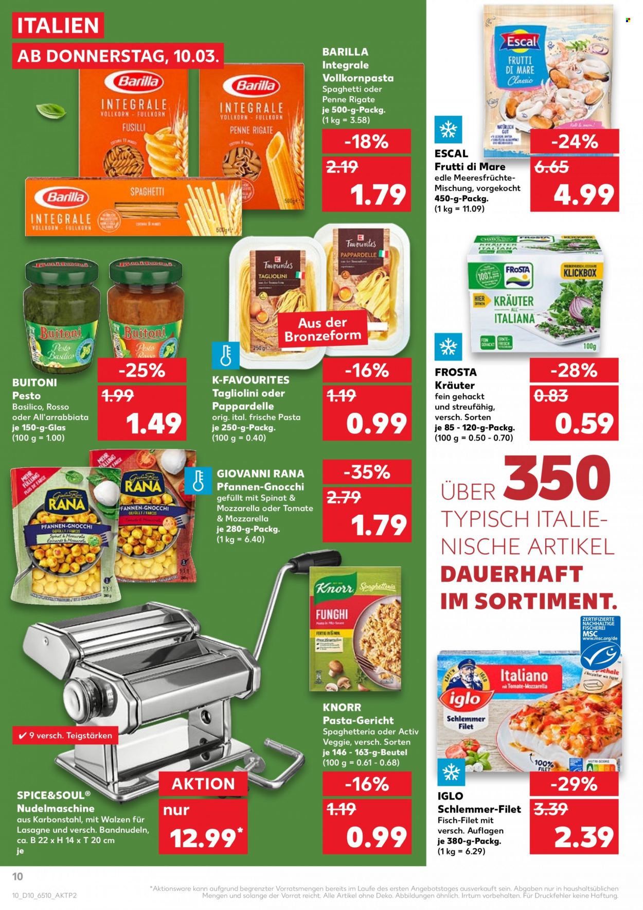 Kaufland Prospekte  - 10.03.2022 - 16.03.2022. Seite 10