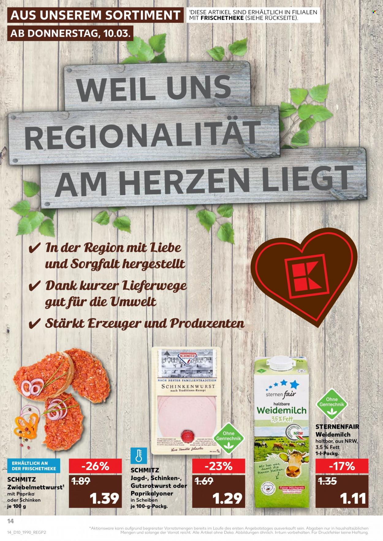 Kaufland Prospekte  - 10.03.2022 - 16.03.2022. Seite 14