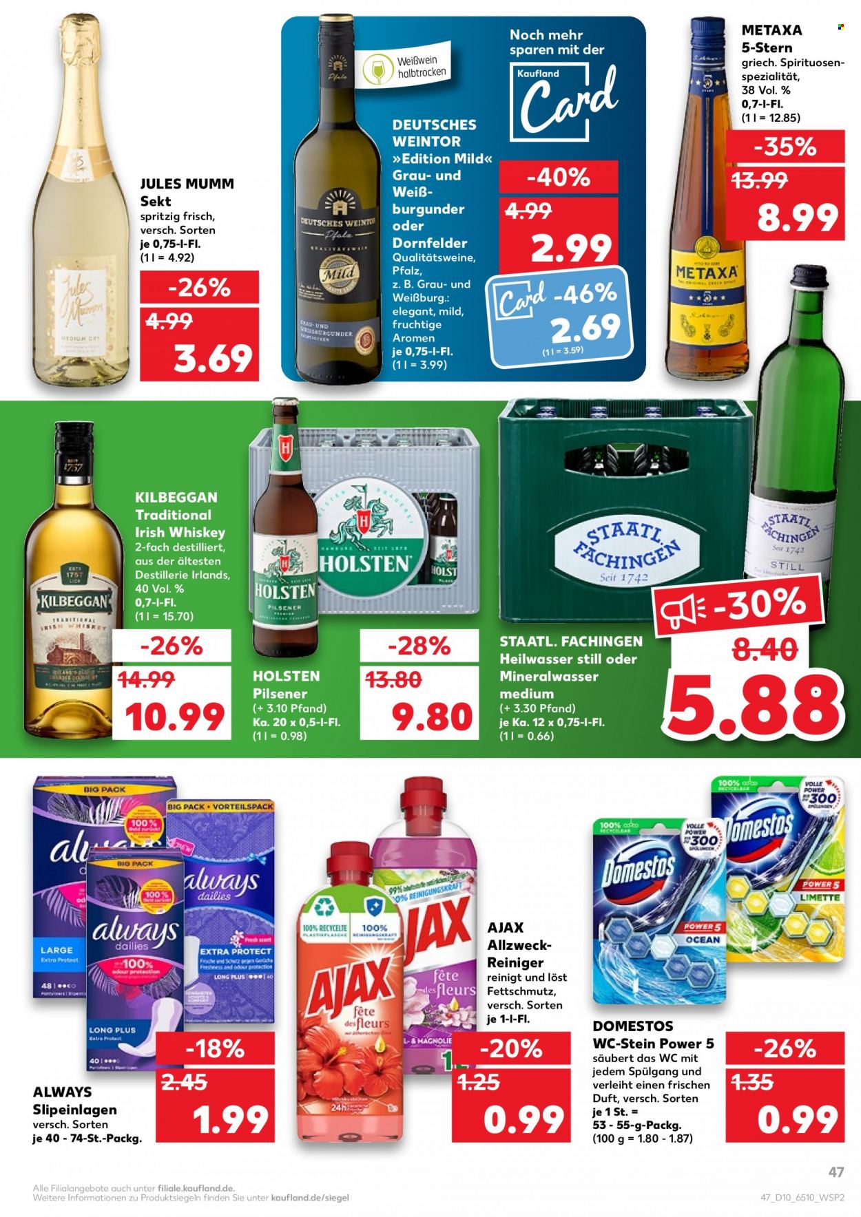 Kaufland Prospekte  - 10.03.2022 - 16.03.2022. Seite 47