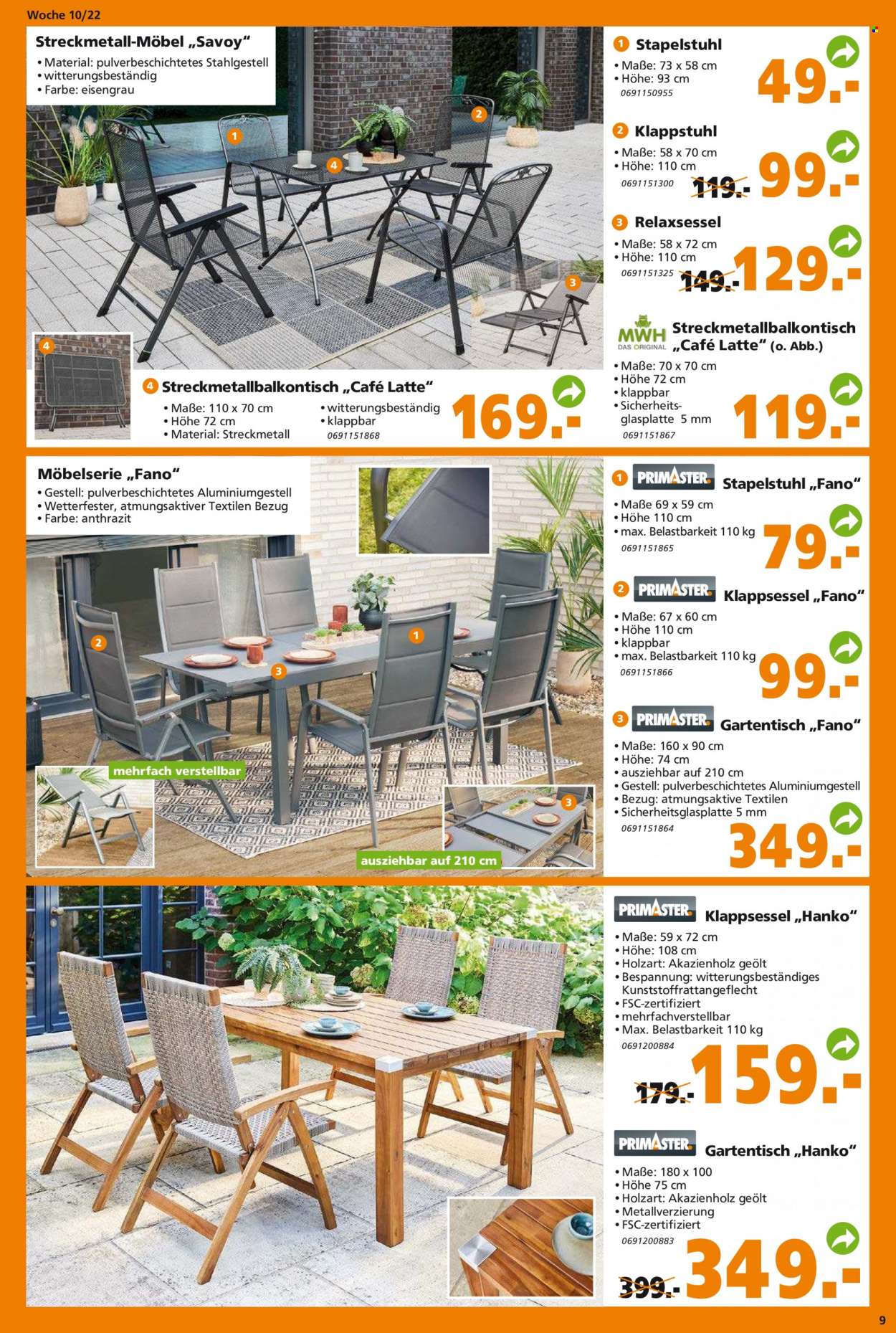 Globus Baumarkt Prospekte  - 7.03.2022 - 12.03.2022. Seite 9