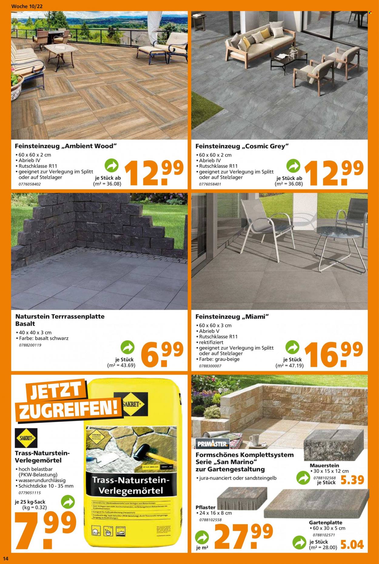 Globus Baumarkt Prospekte  - 7.03.2022 - 12.03.2022. Seite 14