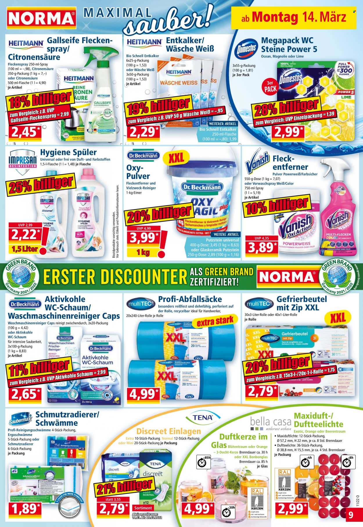 Norma Prospekte  - 14.03.2022 - 20.03.2022. Seite 9