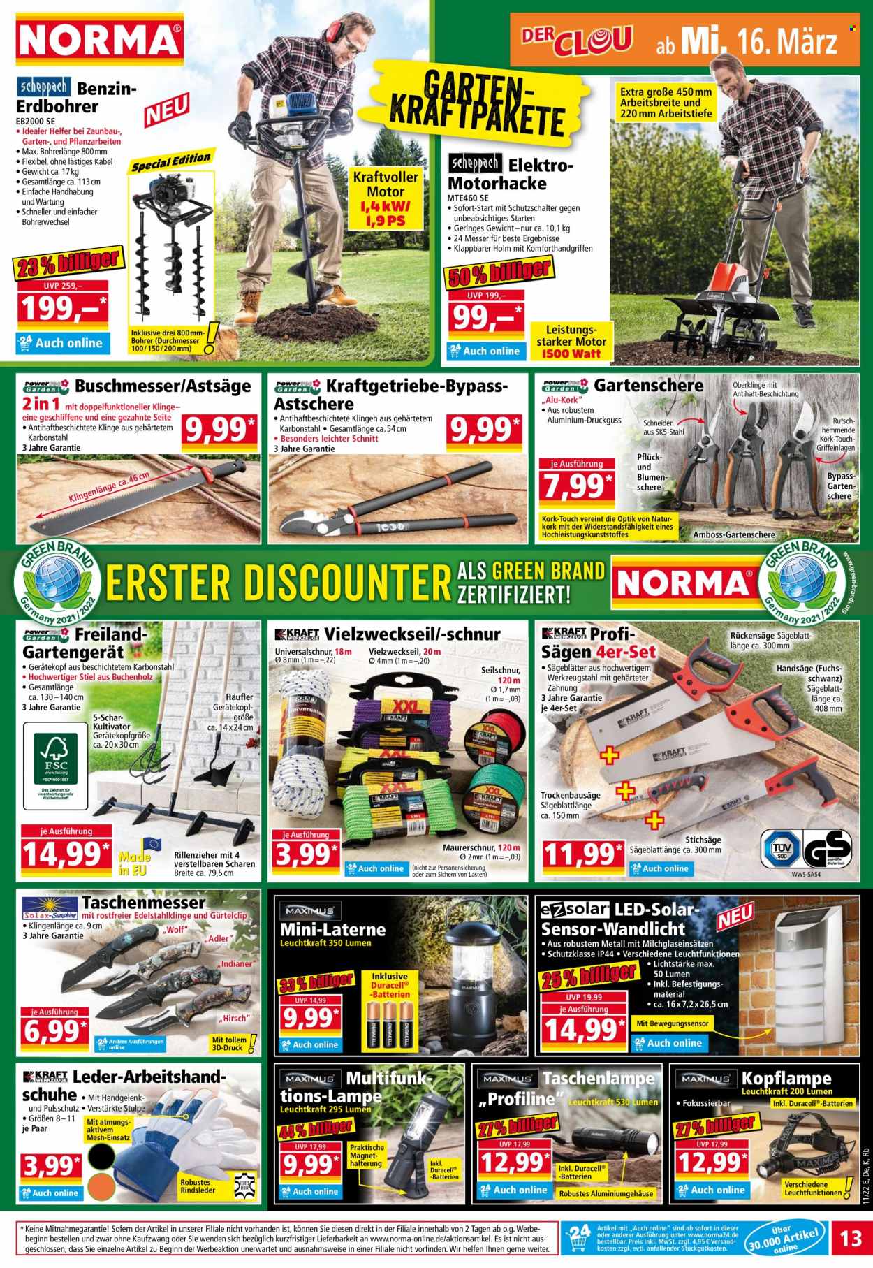 Norma Prospekte  - 14.03.2022 - 20.03.2022. Seite 13