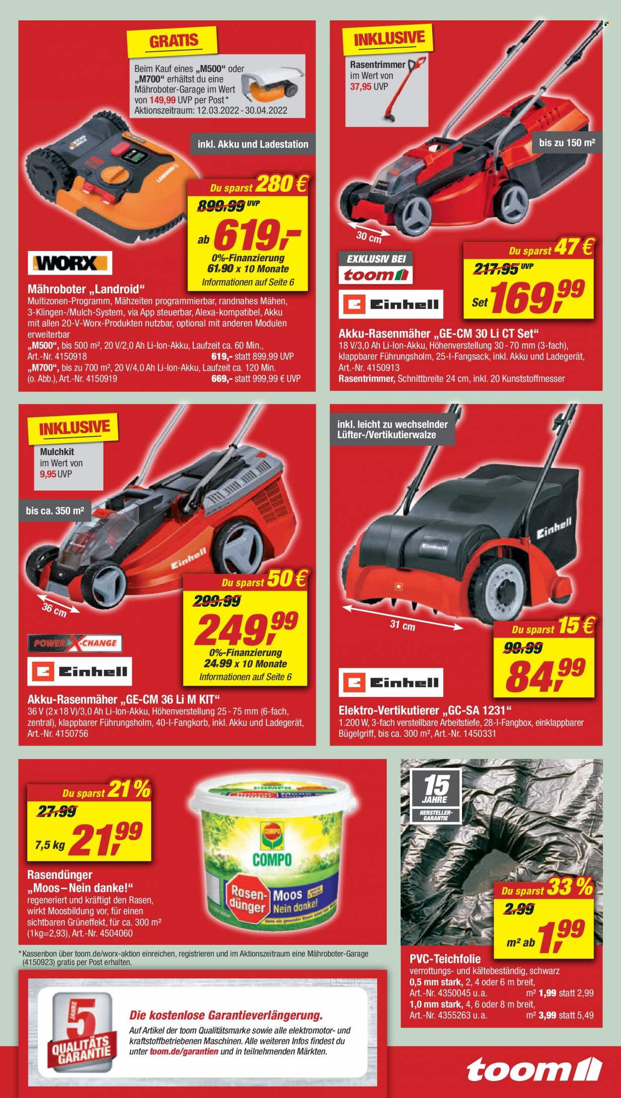 toom Baumarkt Prospekte  - 12.03.2022 - 18.03.2022. Seite 5