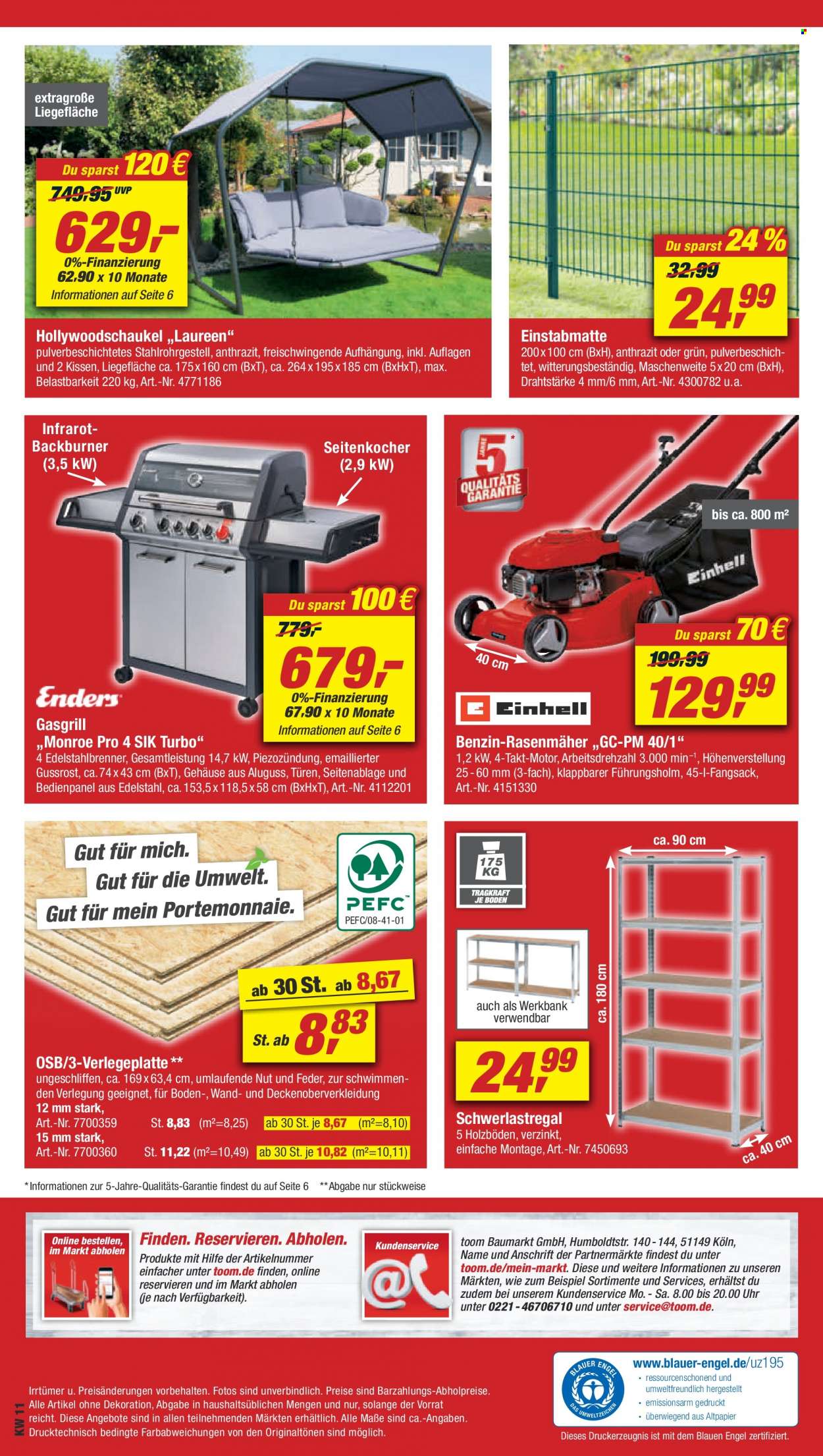 toom Baumarkt Prospekte  - 12.03.2022 - 18.03.2022. Seite 18