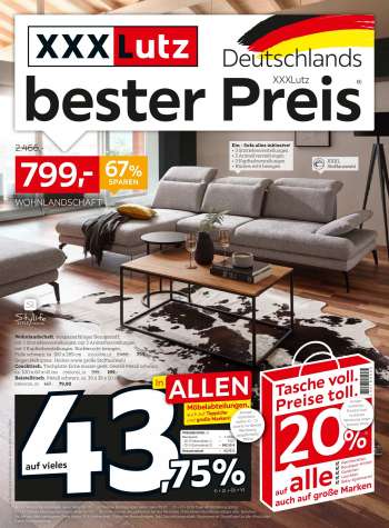Prospekte XXXLutz - 7.03.2022 - 13.03.2022.
