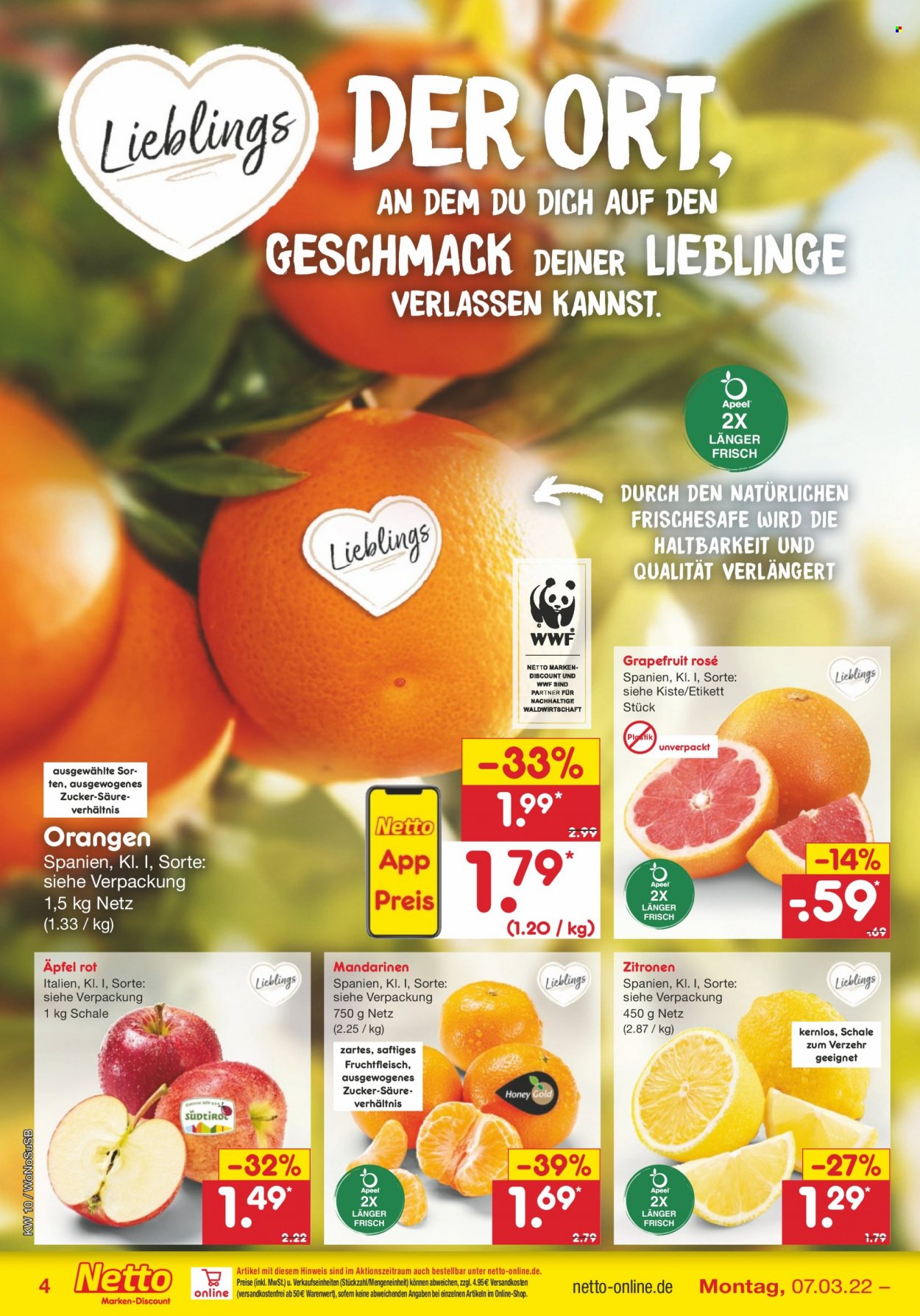 Netto Marken-Discount Prospekte  - 7.03.2022 - 12.03.2022. Seite 4
