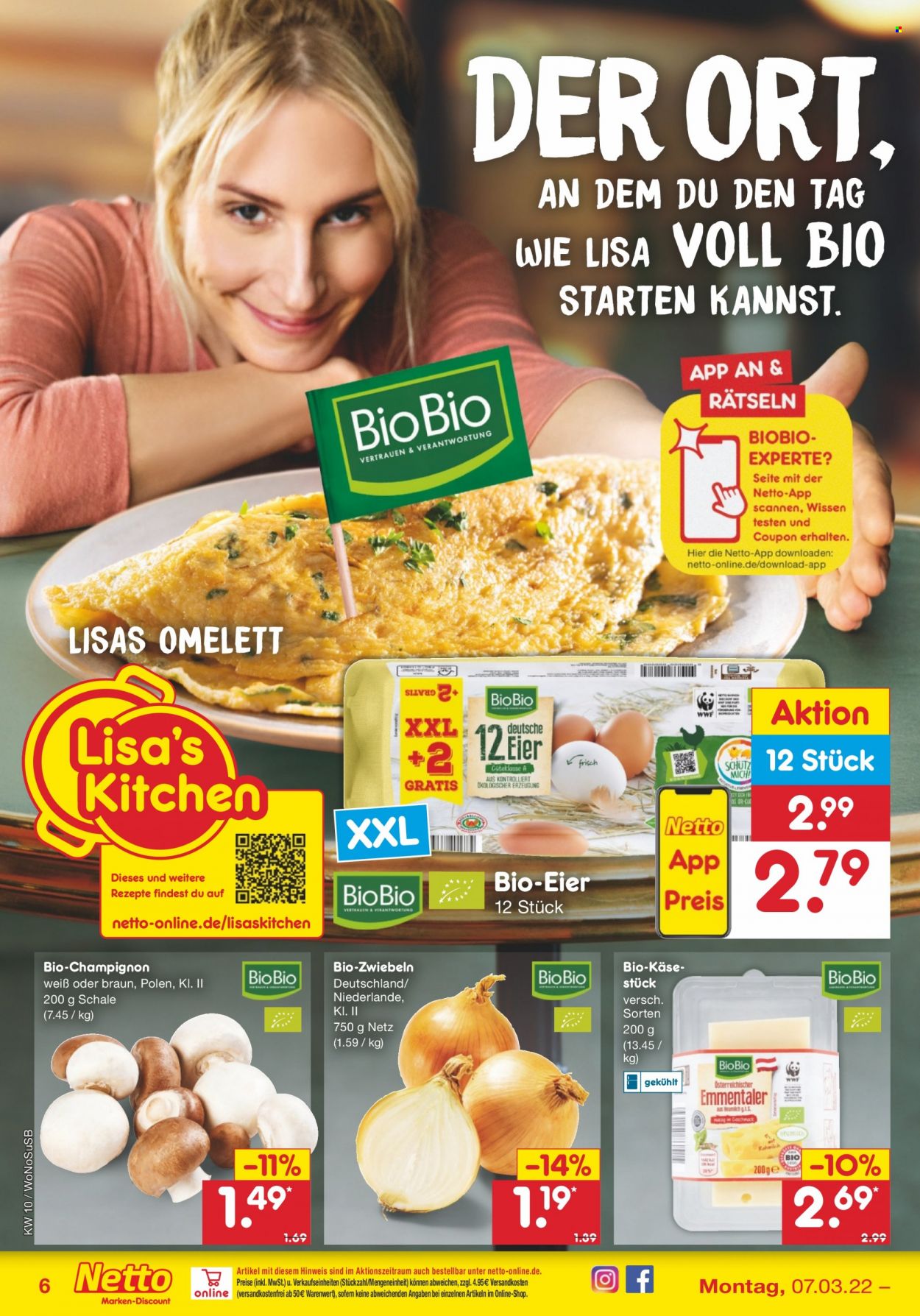 Netto Marken-Discount Prospekte  - 7.03.2022 - 12.03.2022. Seite 6