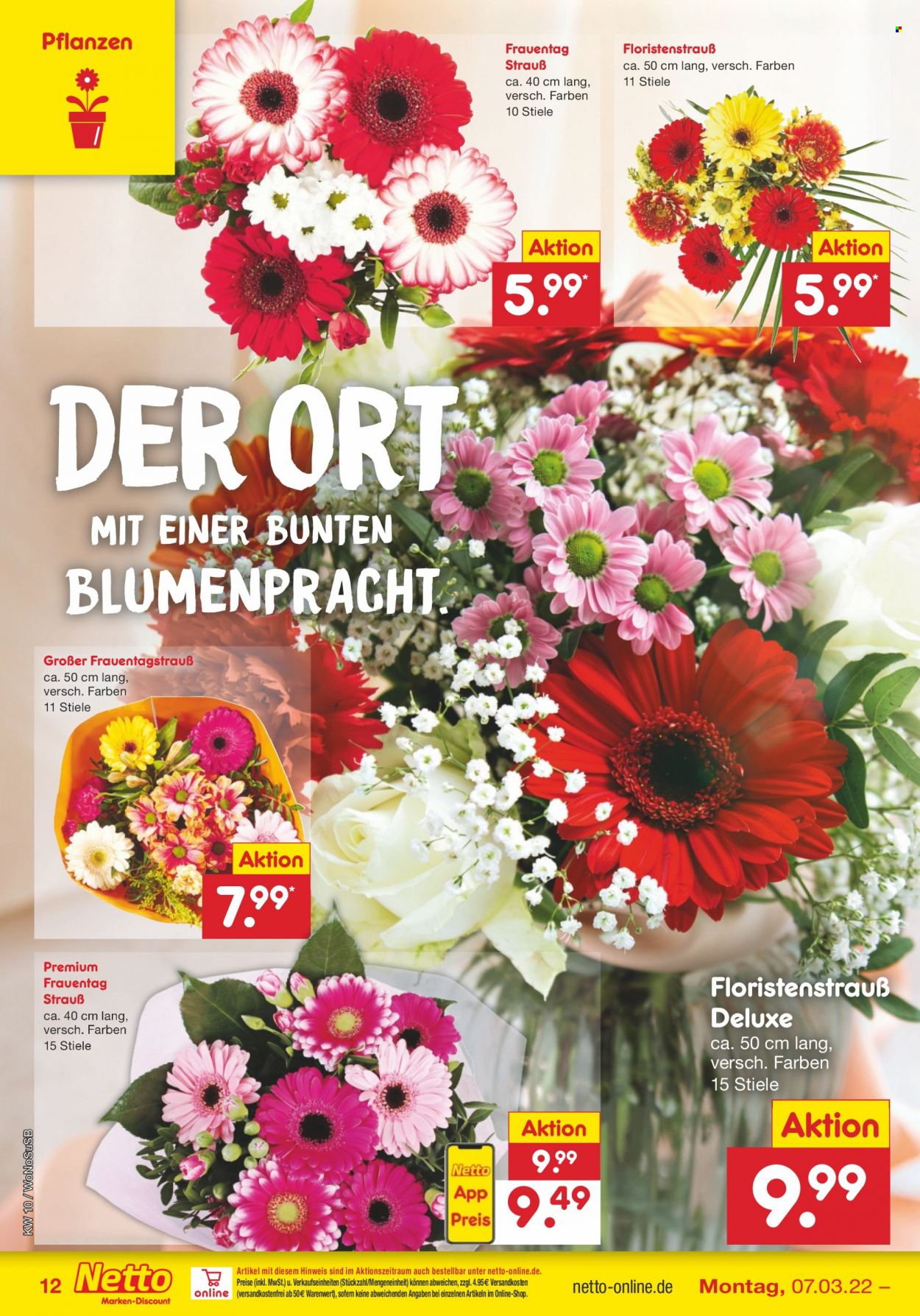 Netto Marken-Discount Prospekte  - 7.03.2022 - 12.03.2022. Seite 12