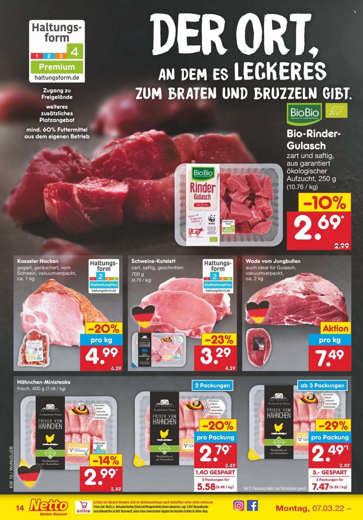 Netto Marken-Discount Prospekte  - 7.03.2022 - 12.03.2022. Seite 14
