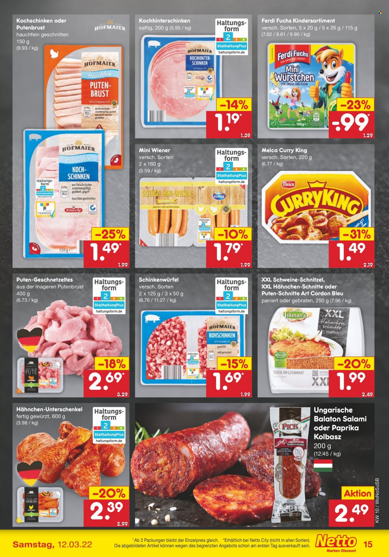 Netto Marken-Discount Prospekte  - 7.03.2022 - 12.03.2022. Seite 15