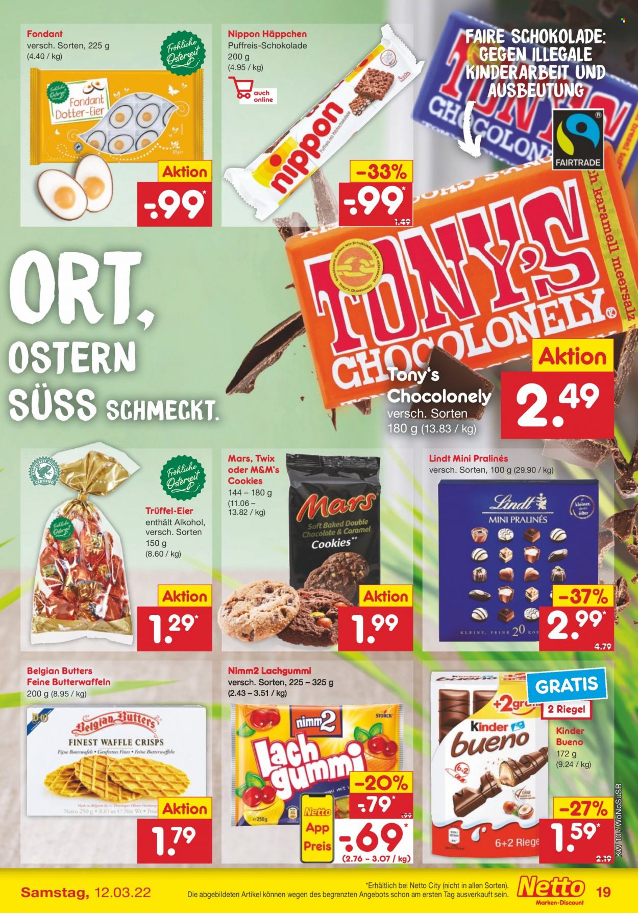 Netto Marken-Discount Prospekte  - 7.03.2022 - 12.03.2022. Seite 19
