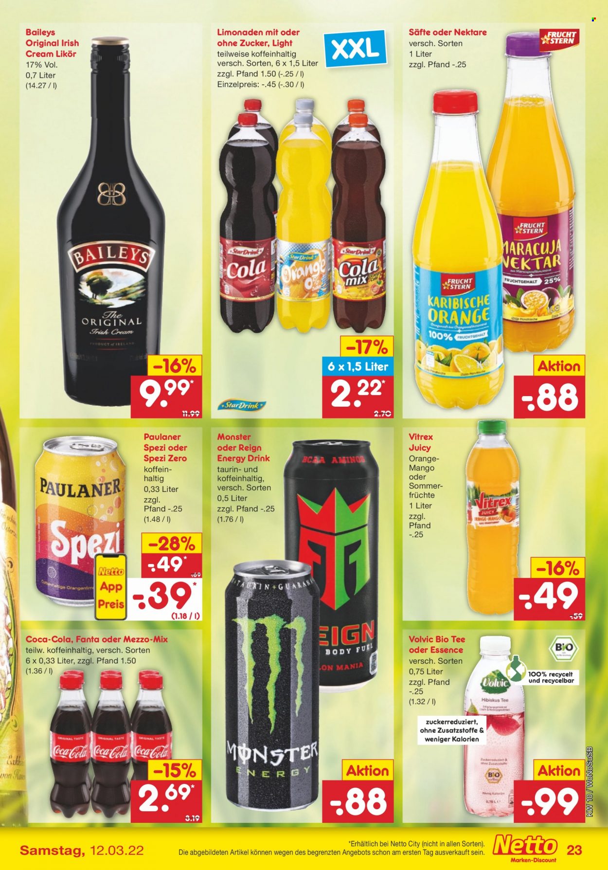 Netto Marken-Discount Prospekte  - 7.03.2022 - 12.03.2022. Seite 23