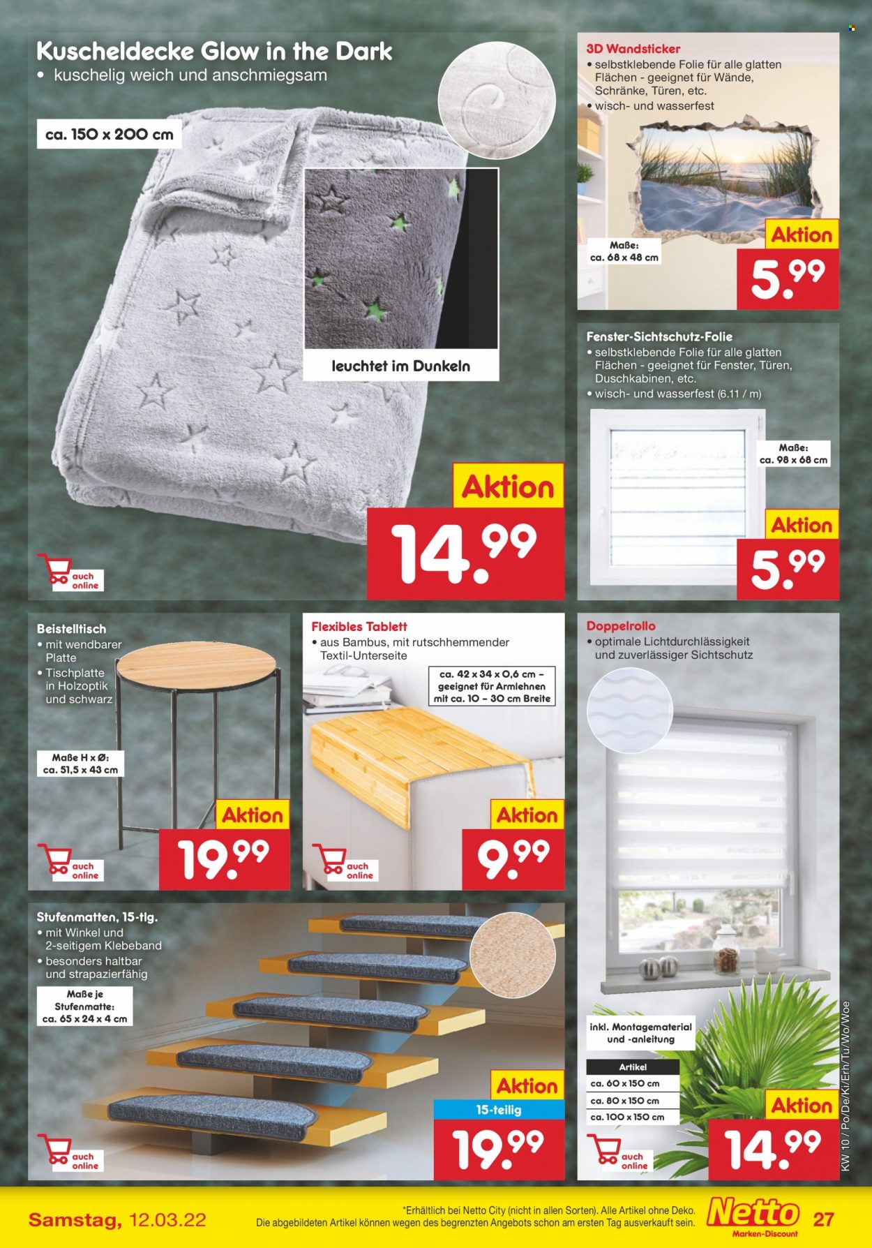 Netto Marken-Discount Prospekte  - 7.03.2022 - 12.03.2022. Seite 27