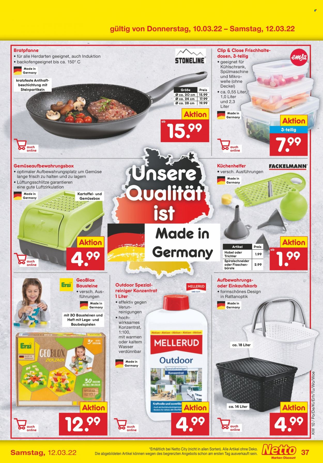 Netto Marken-Discount Prospekte  - 7.03.2022 - 12.03.2022. Seite 37