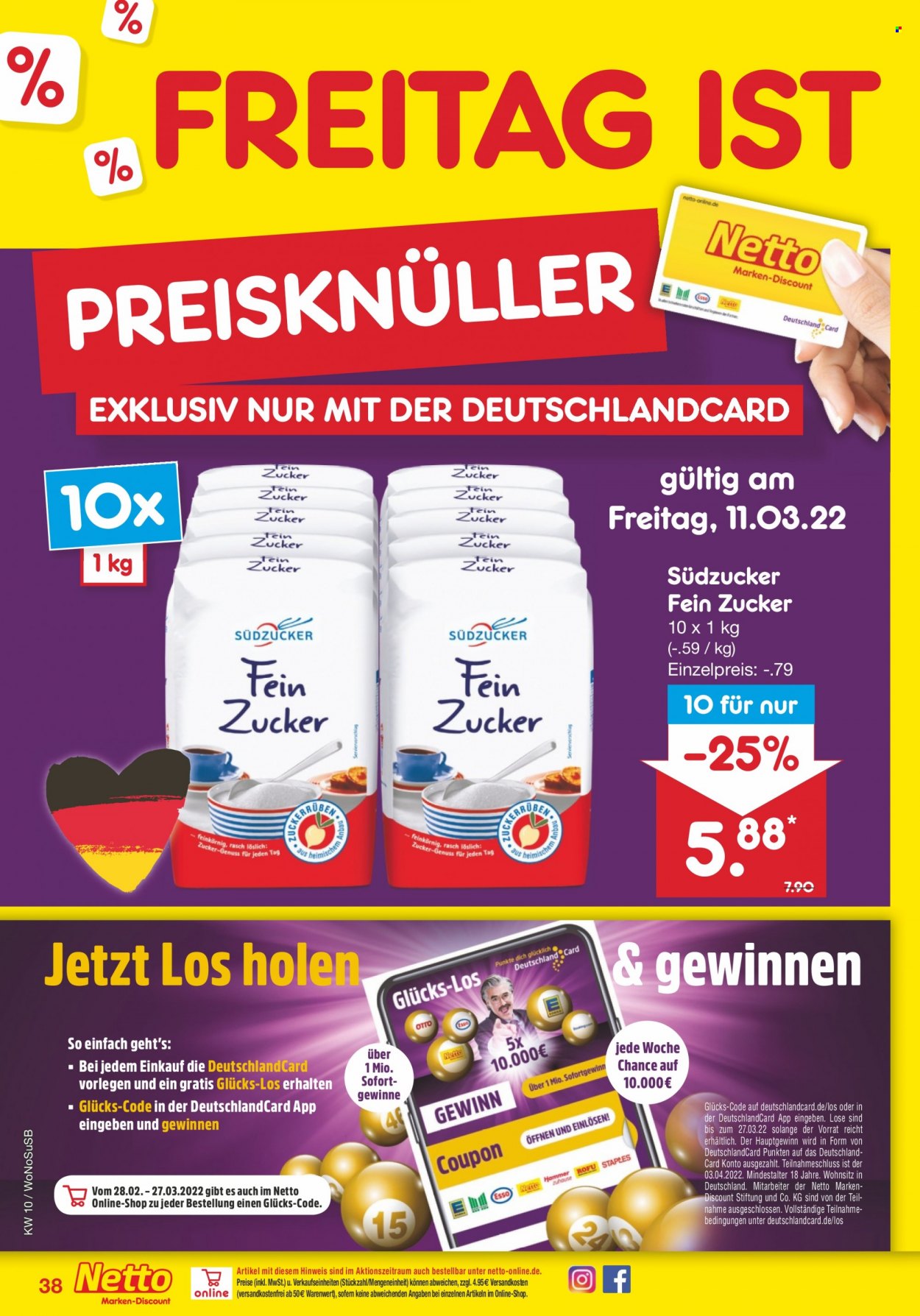 Netto Marken-Discount Prospekte  - 7.03.2022 - 12.03.2022. Seite 38