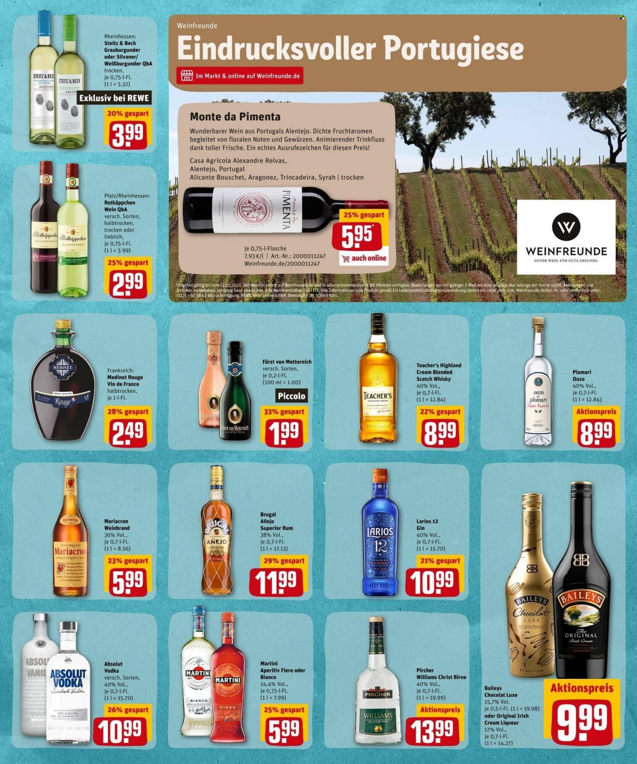 REWE Prospekte  - 7.03.2022 - 12.03.2022. Seite 22