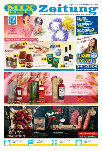 Prospekte Mix Markt - 7.03.2022 - 13.03.2022.